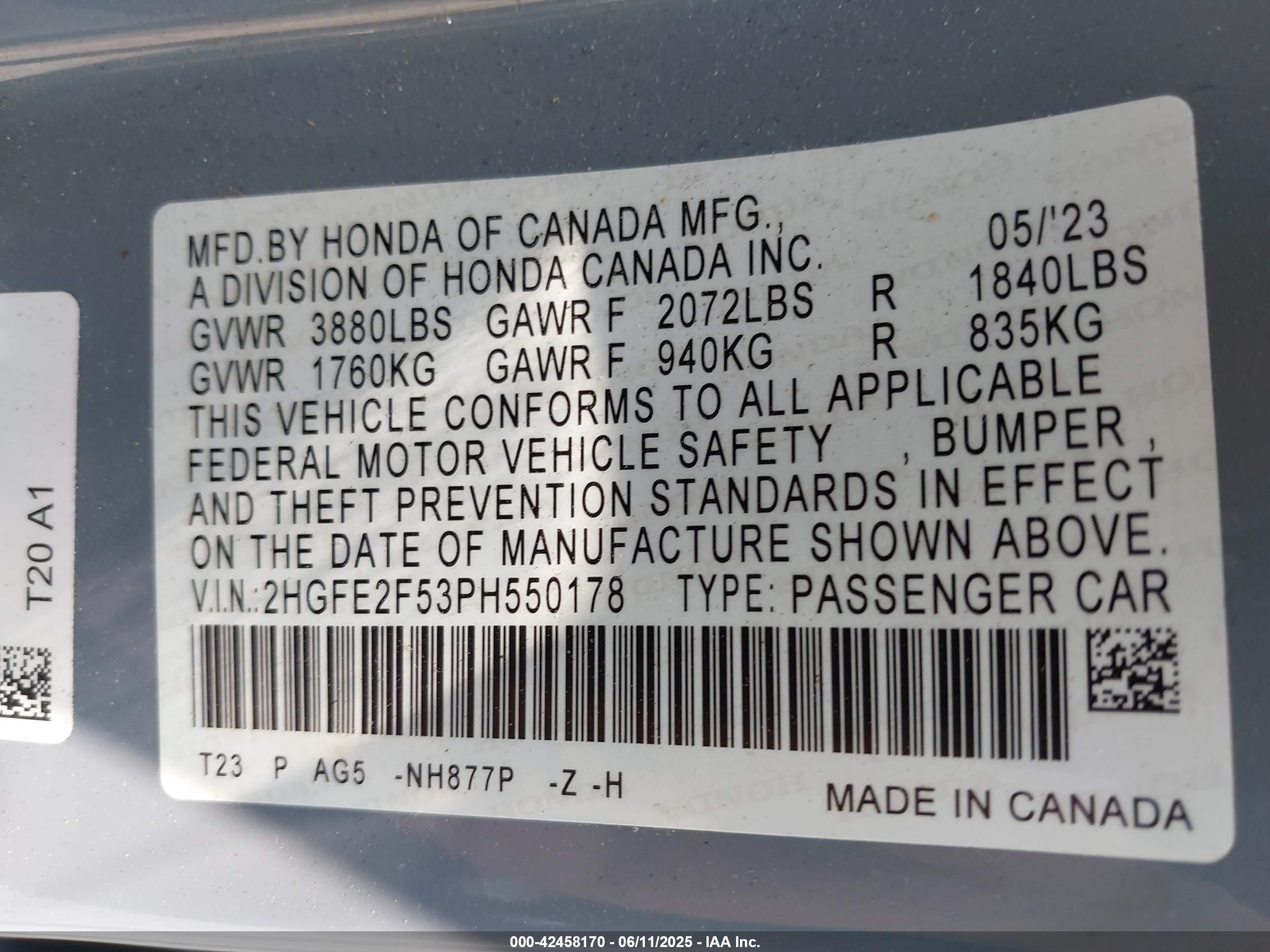 HONDA CIVIC image 9