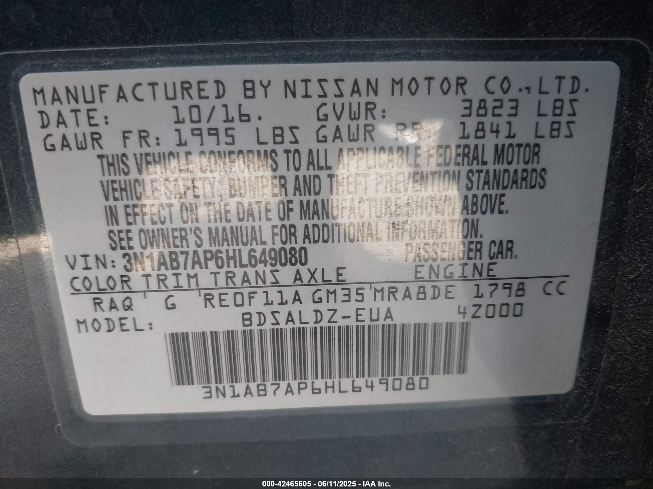 NISSAN SENTRA image 9