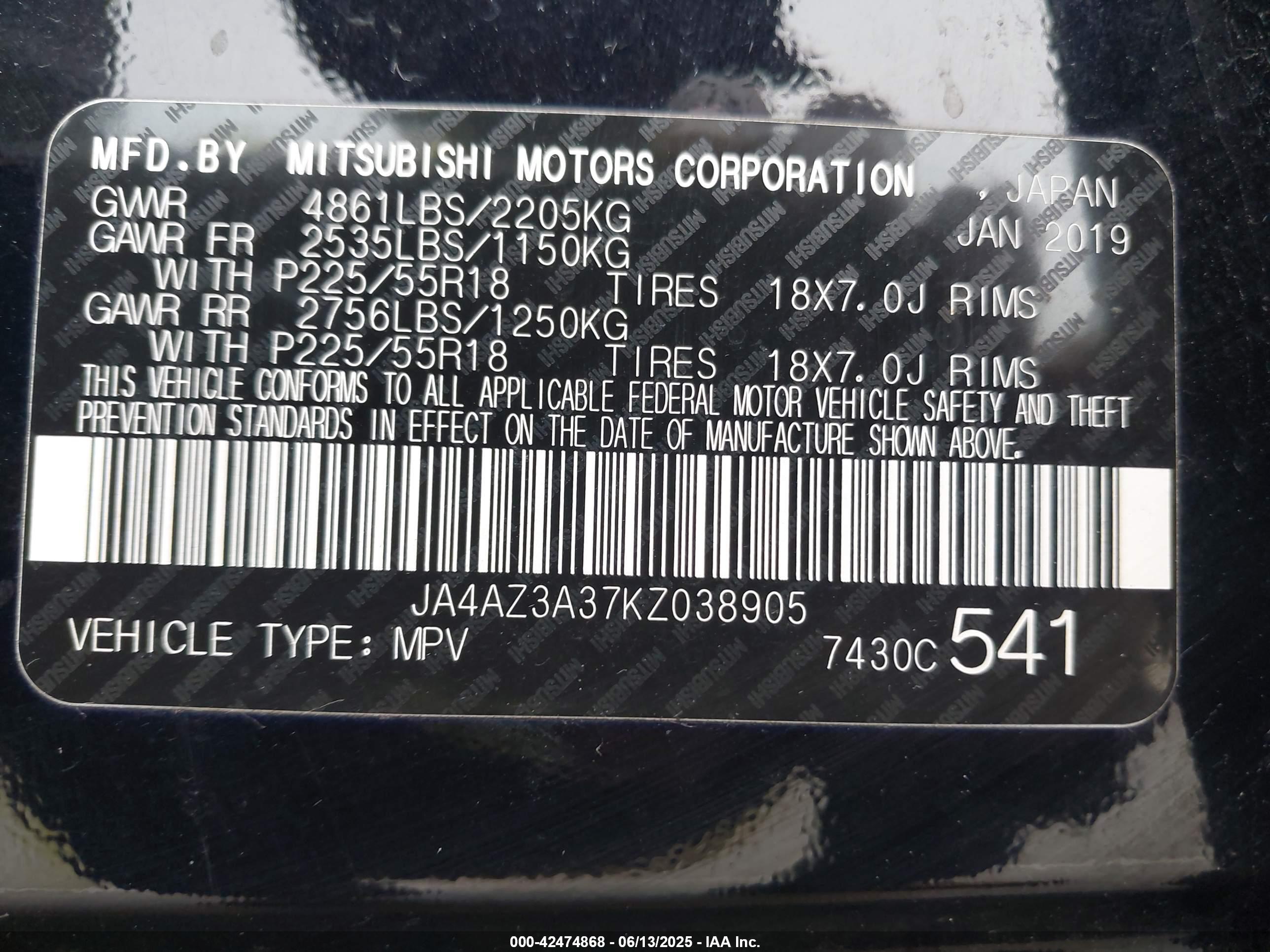 MITSUBISHI OUTLANDER image 9