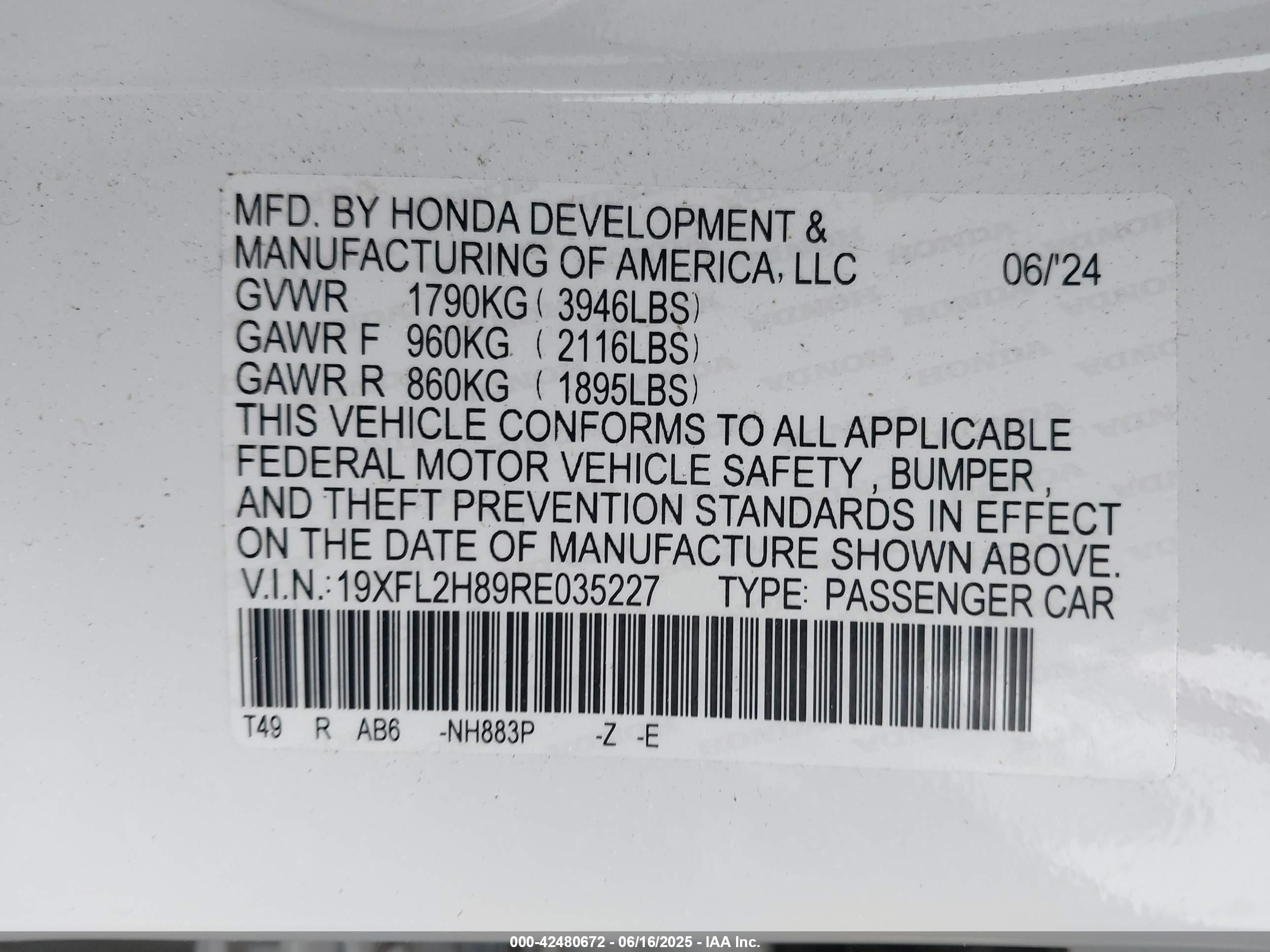HONDA CIVIC image 9