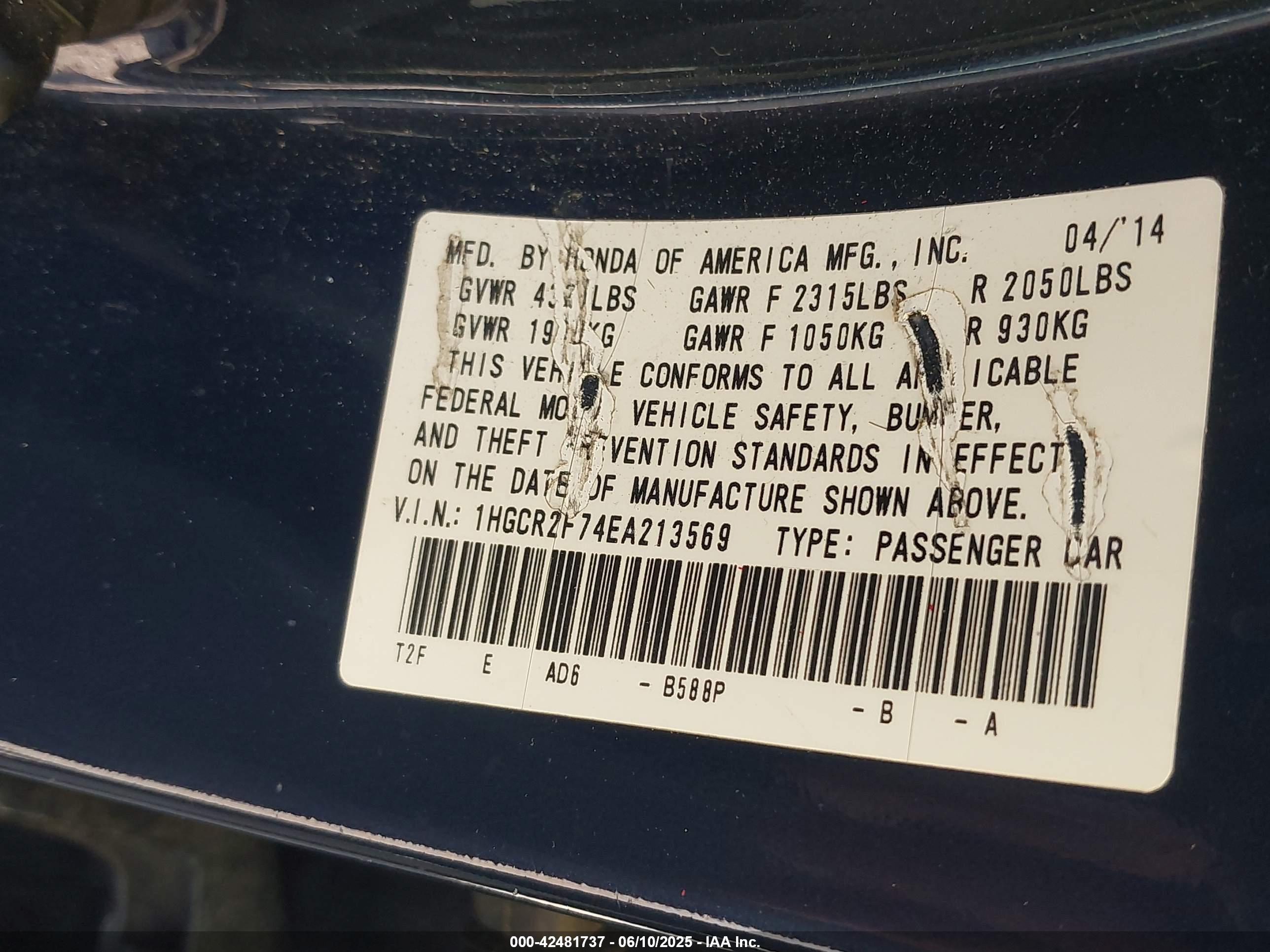 HONDA ACCORD image 9