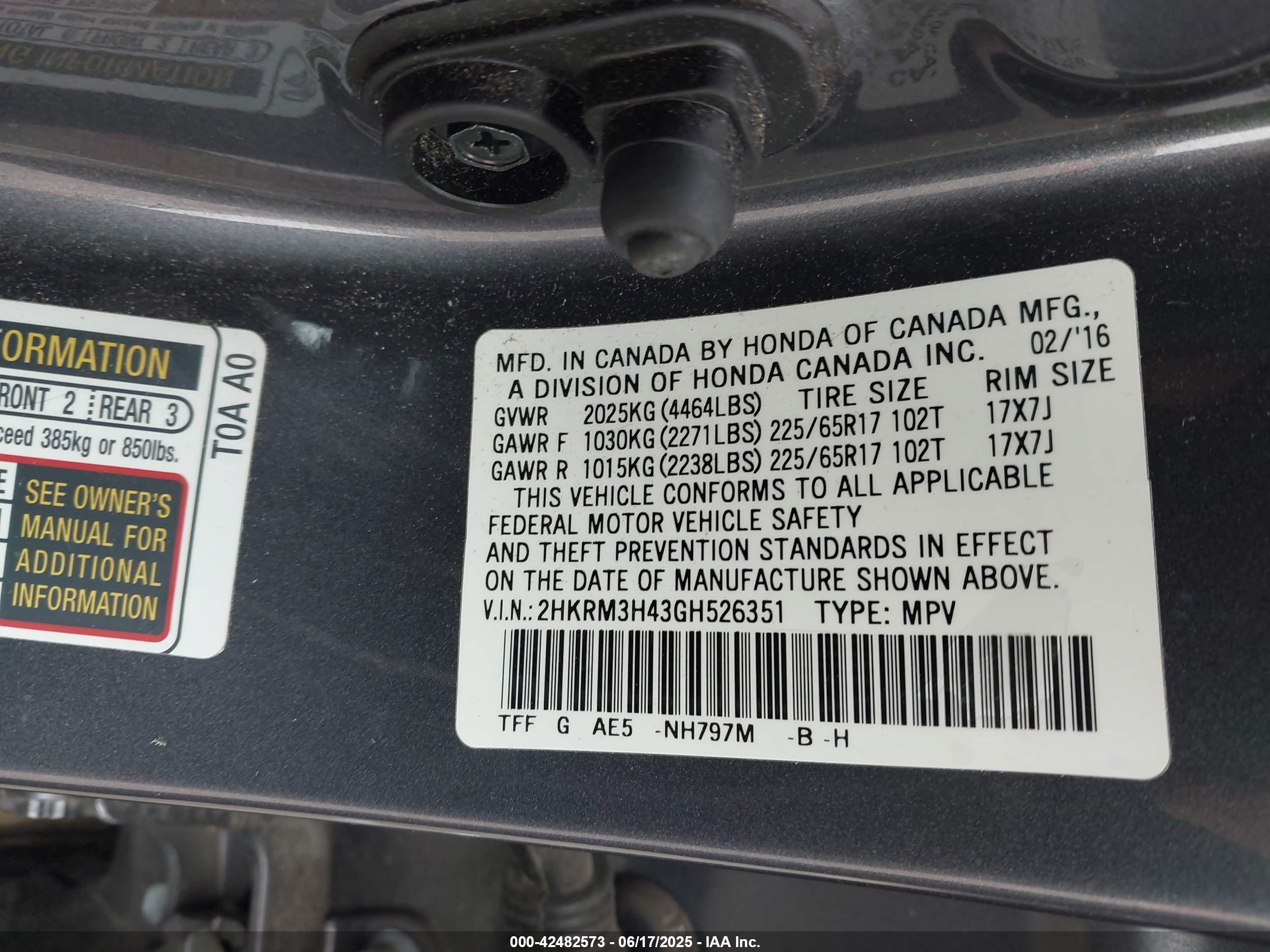 HONDA CR-V image 9