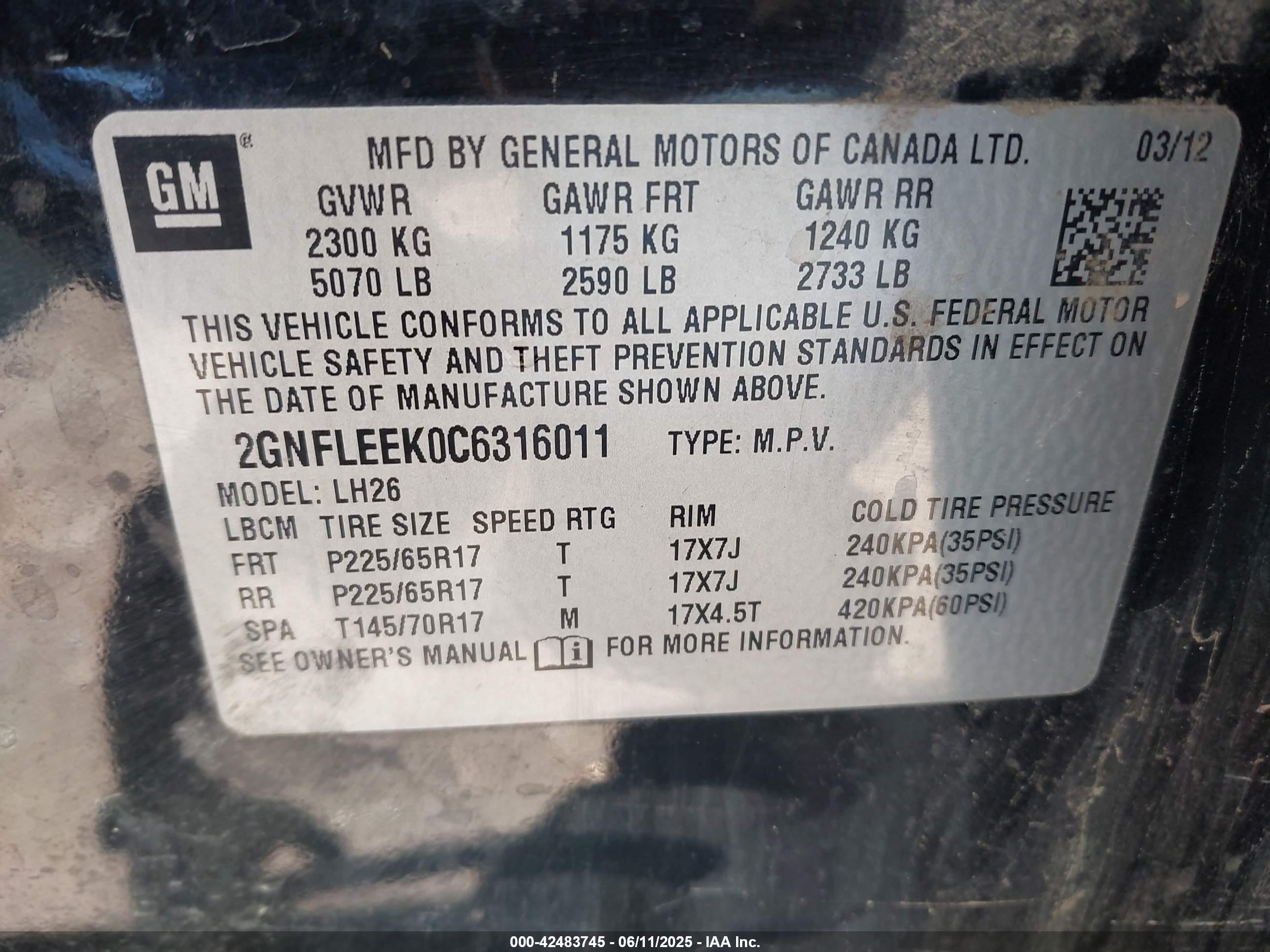 CHEVROLET EQUINOX image 9