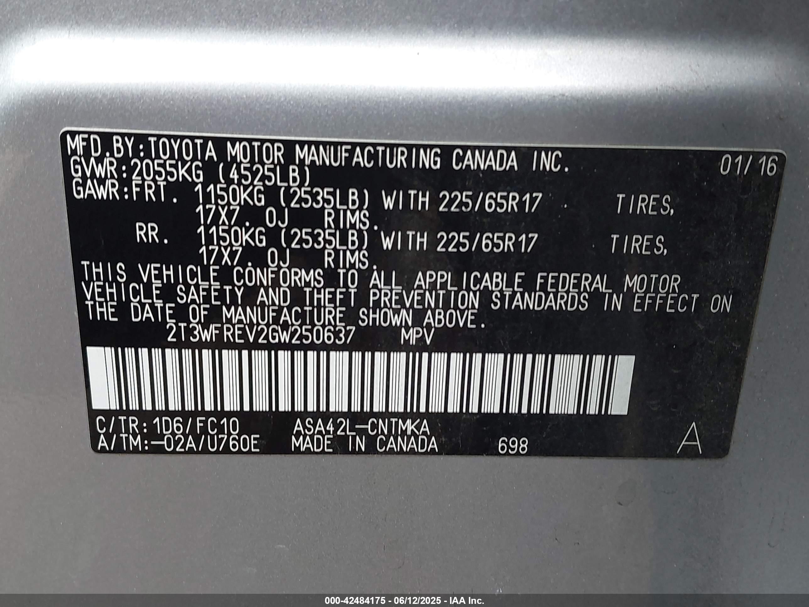 TOYOTA RAV4 image 9