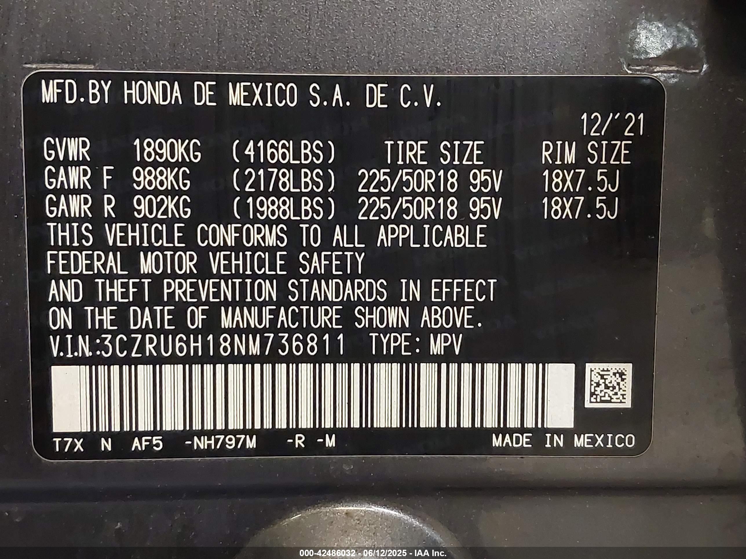 HONDA HR-V image 9