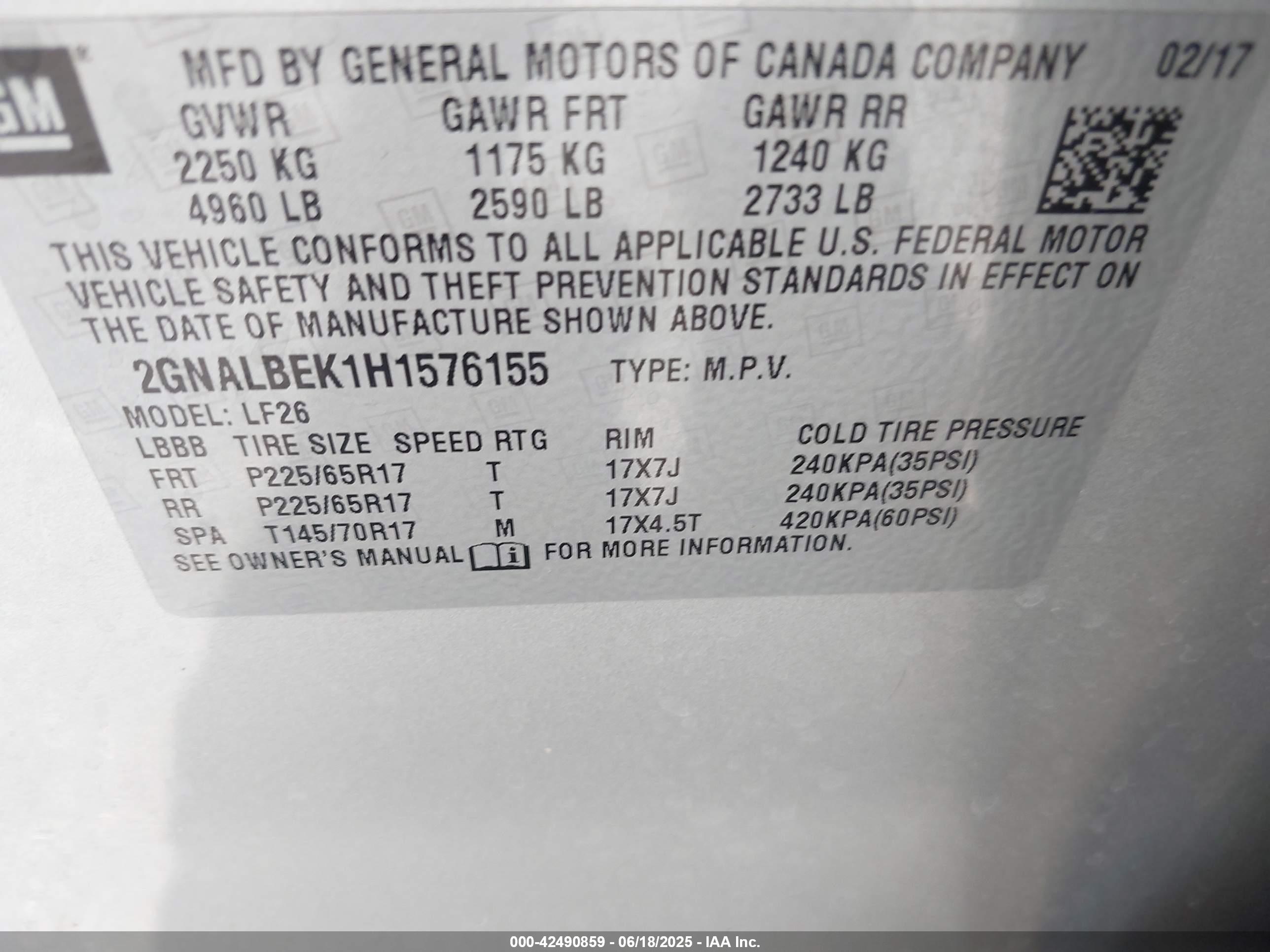 CHEVROLET EQUINOX image 9