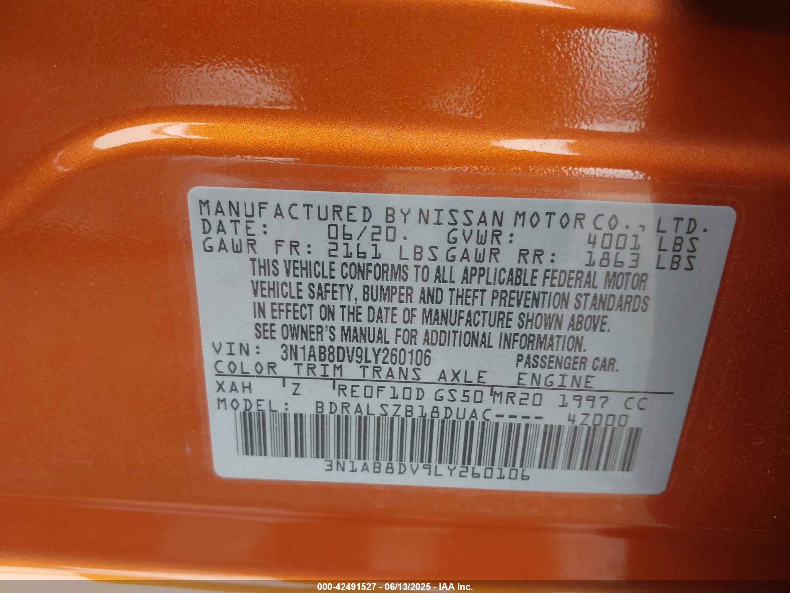 NISSAN SENTRA image 9