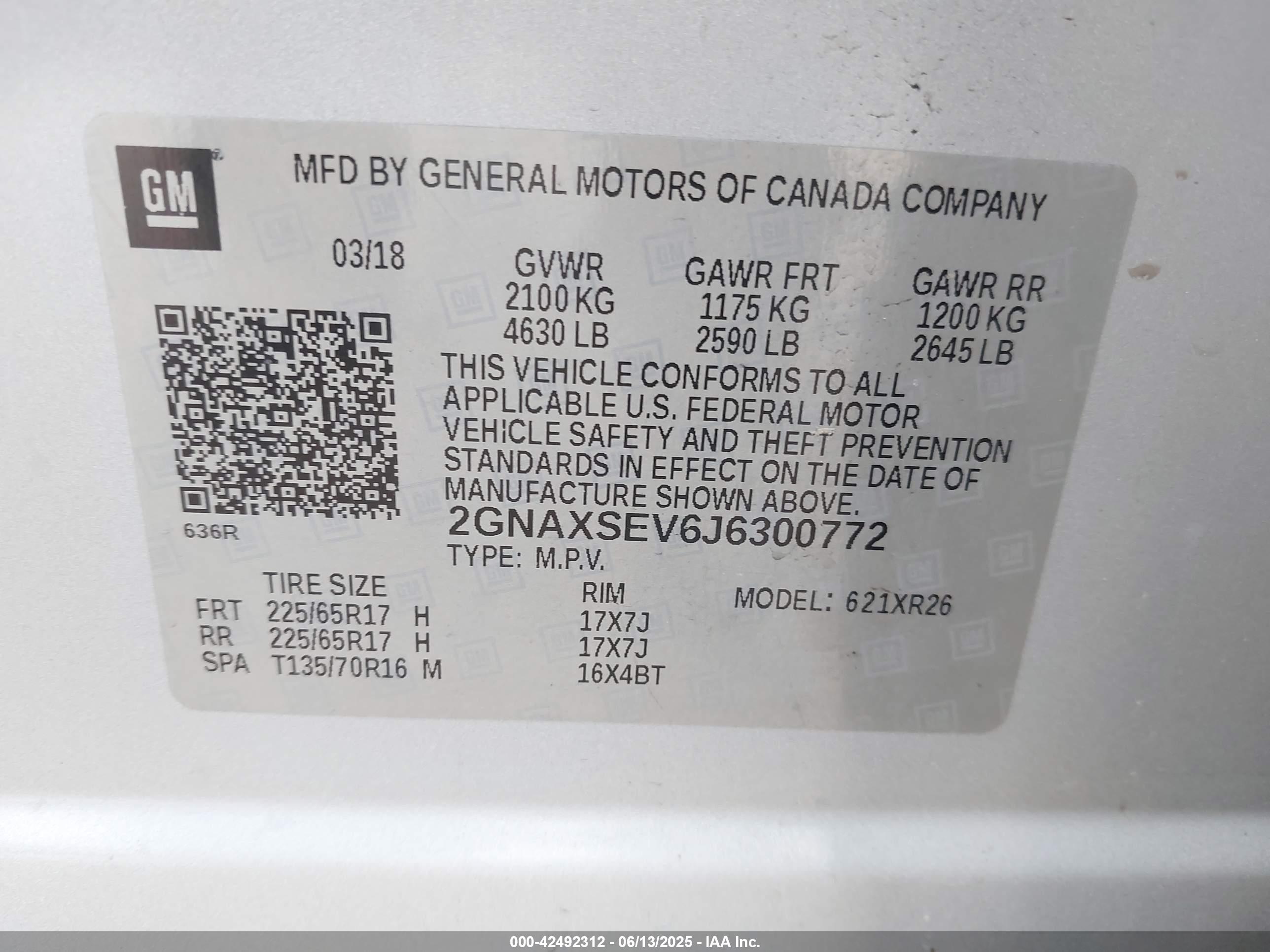 CHEVROLET EQUINOX image 9