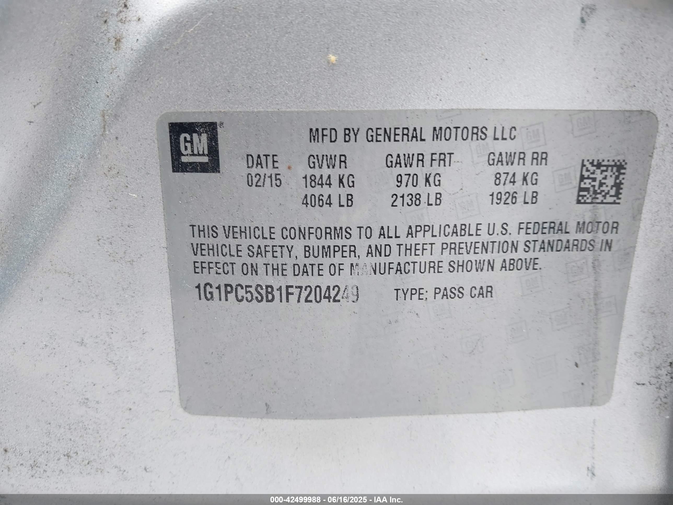 CHEVROLET CRUZE image 9