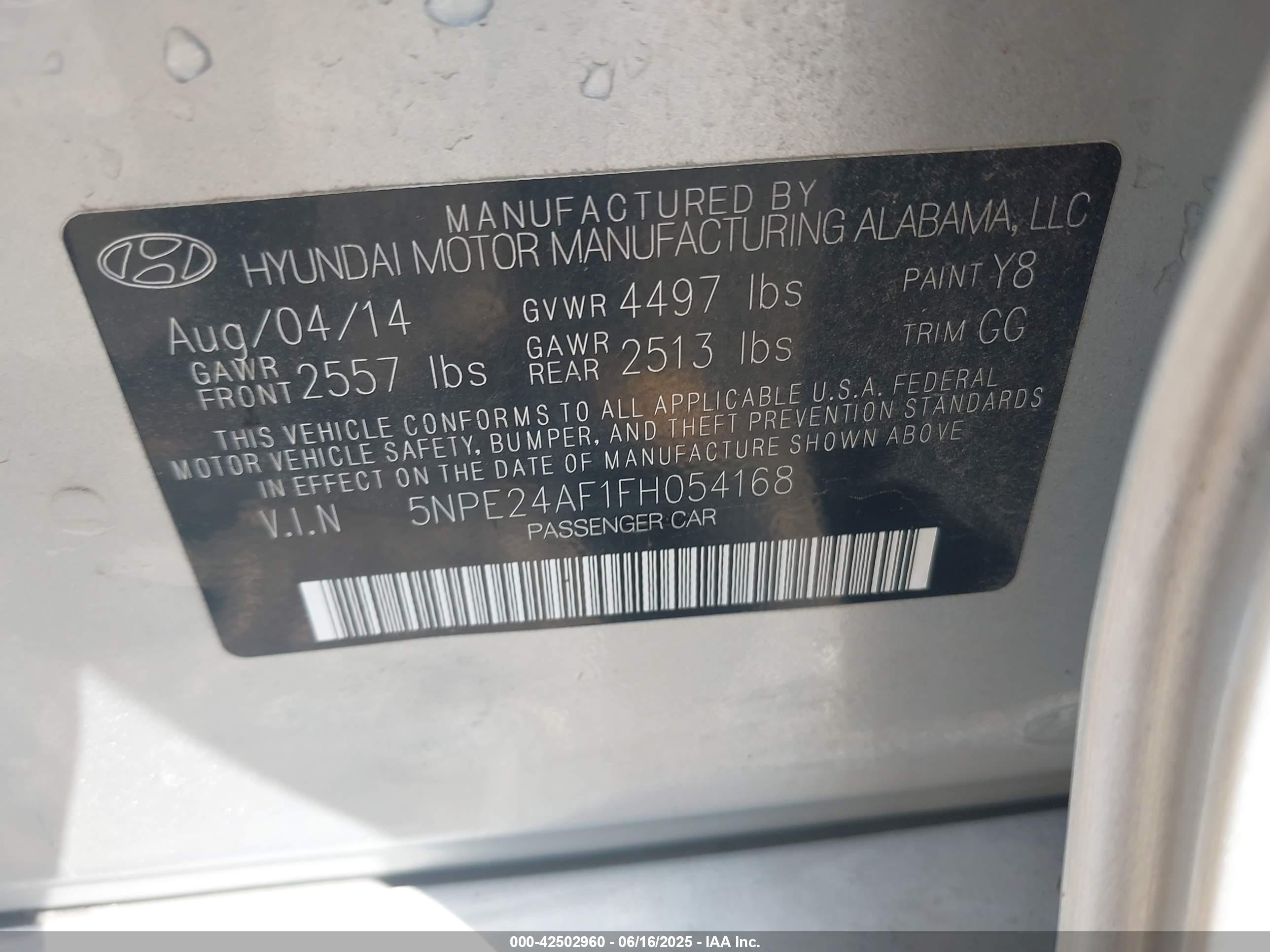 HYUNDAI SONATA image 9