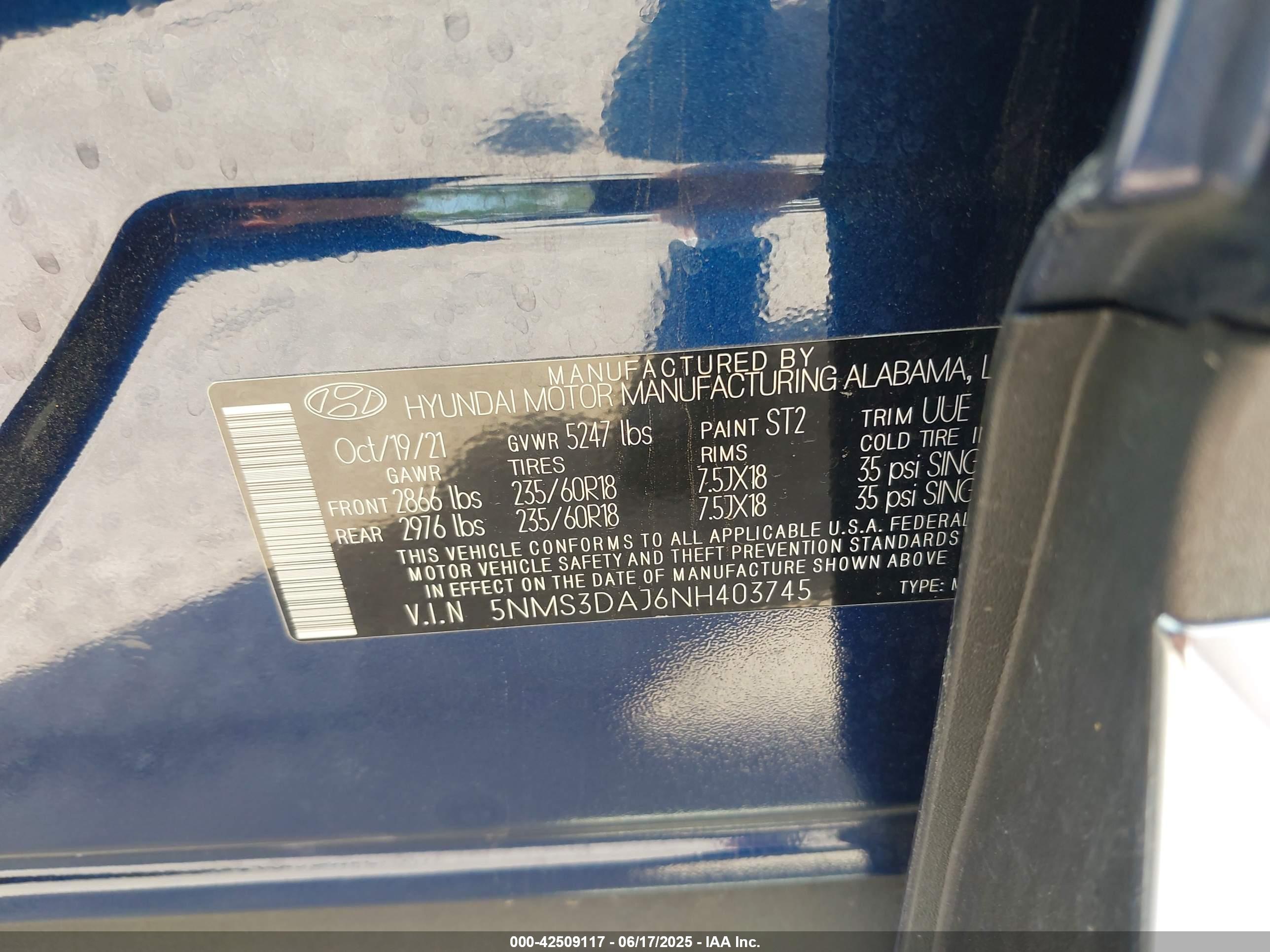 HYUNDAI SANTA image 9