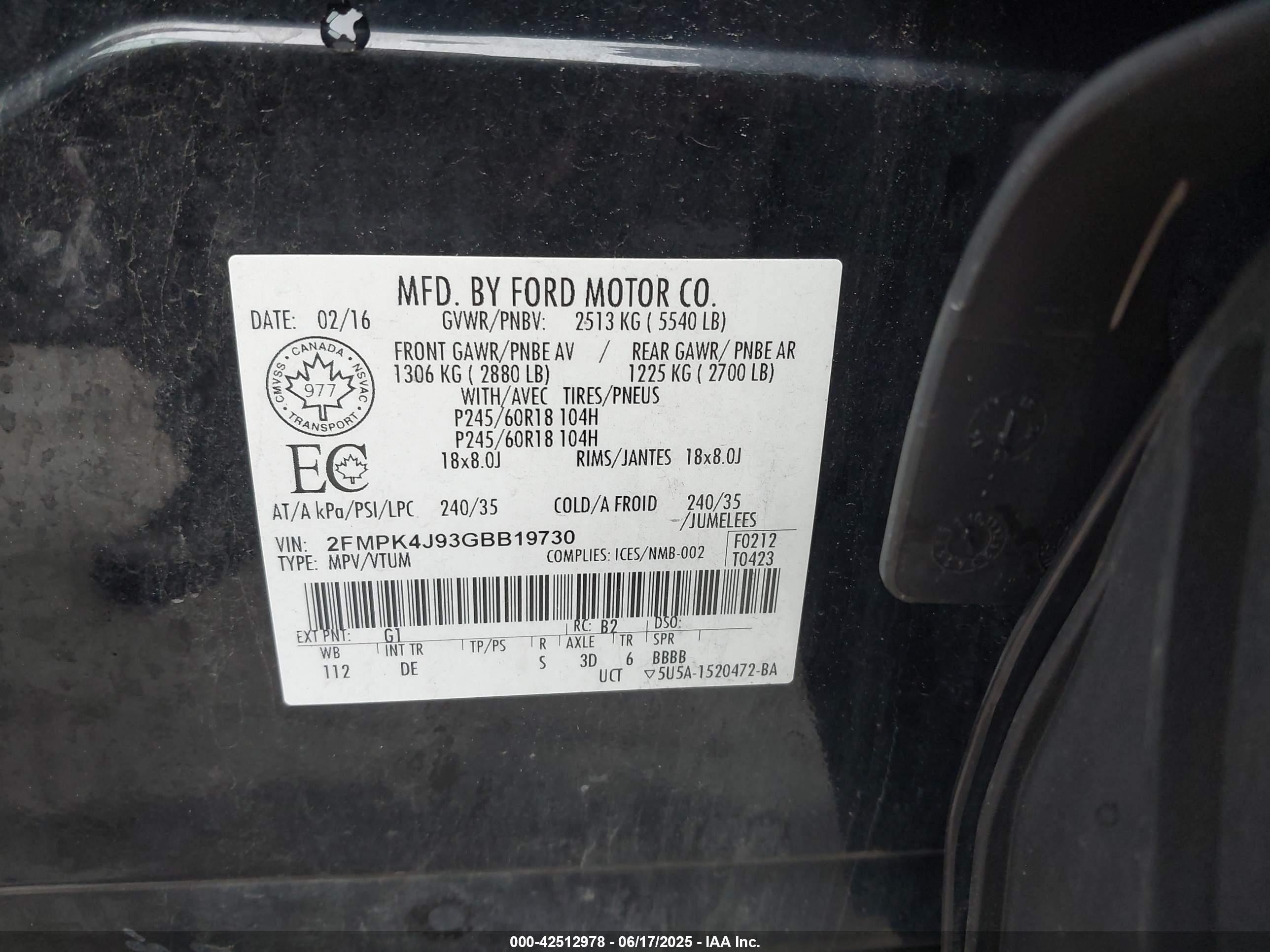 FORD EDGE image 9