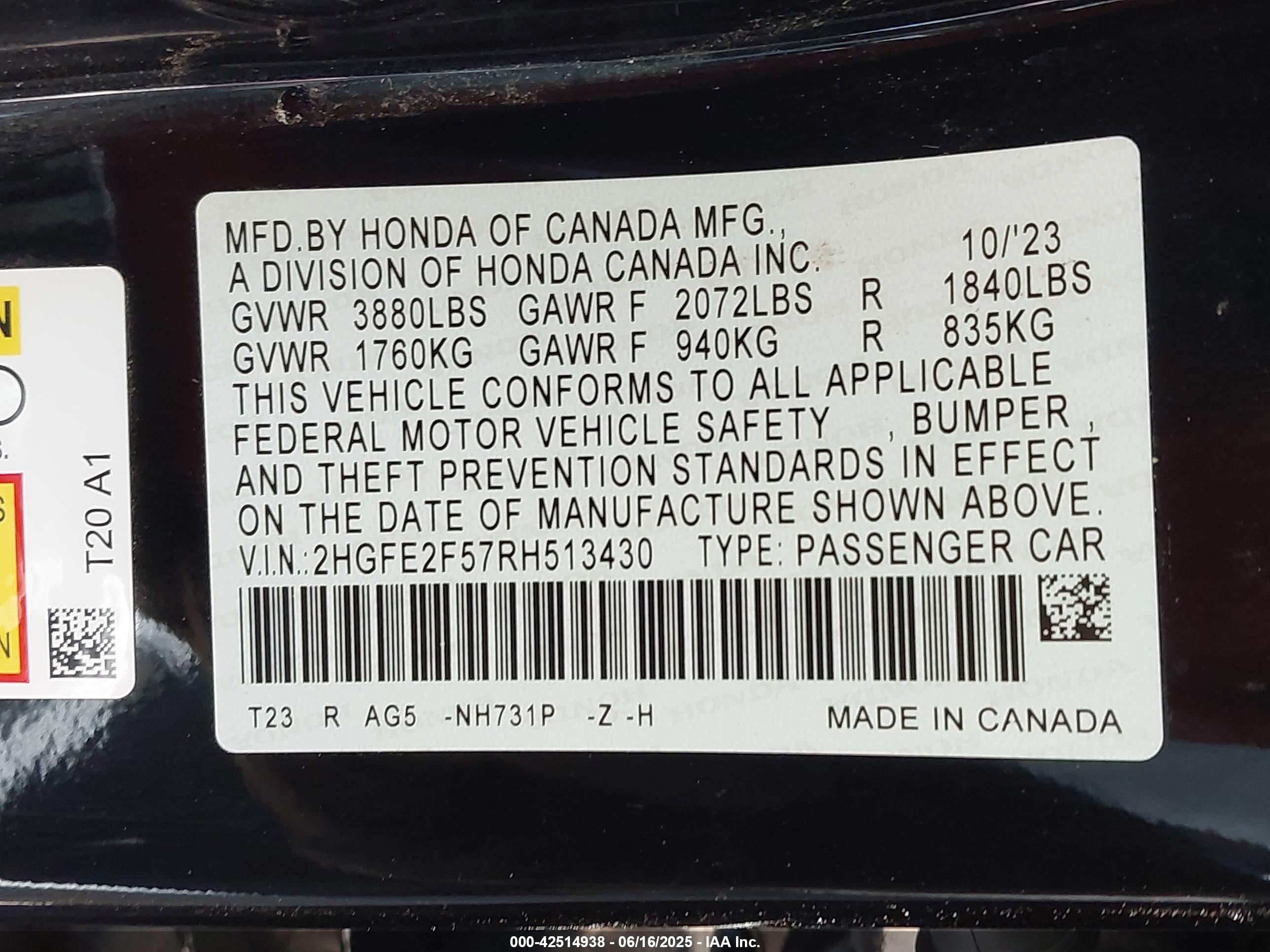 HONDA CIVIC image 9