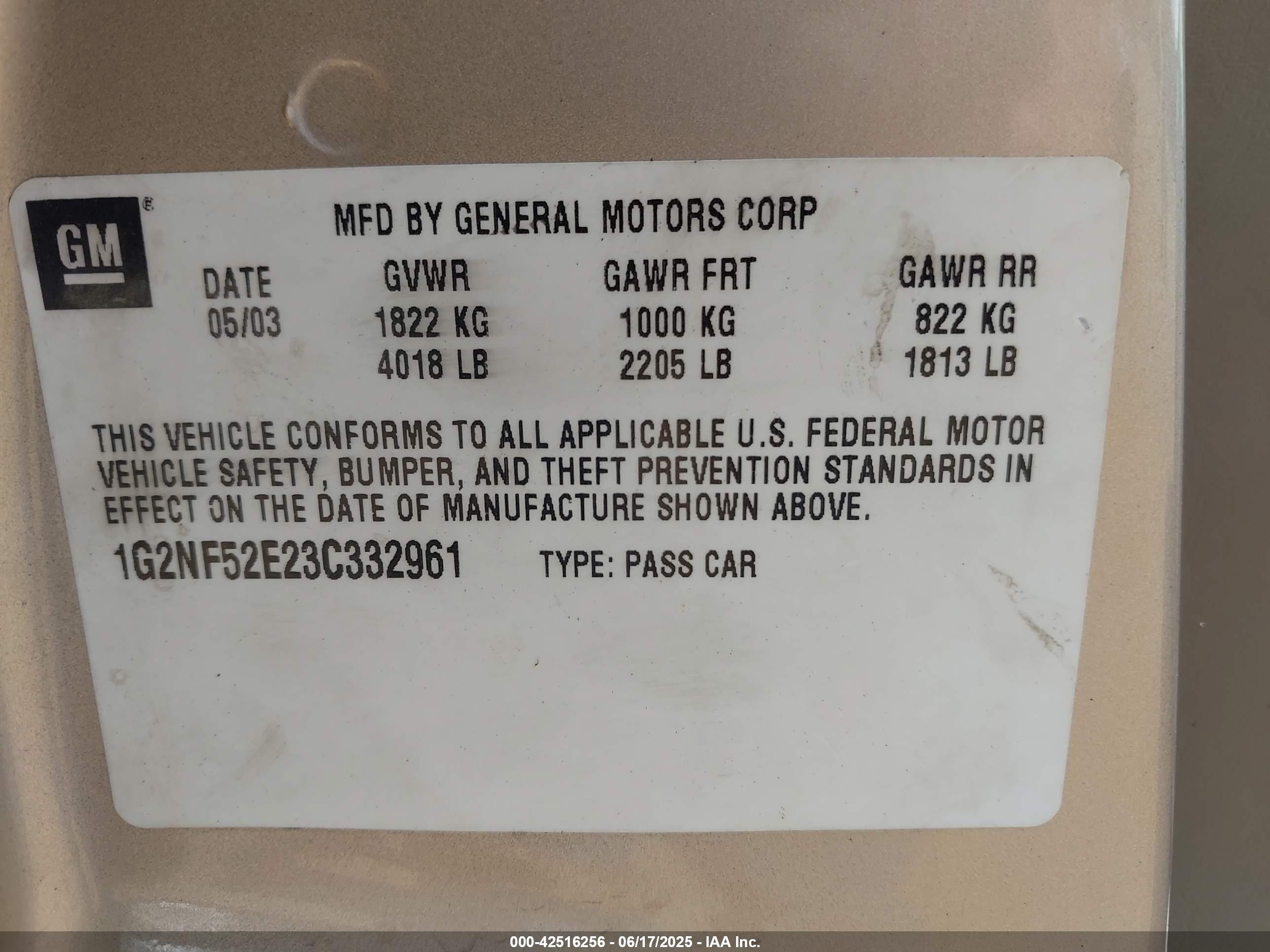 PONTIAC GRAND image 9