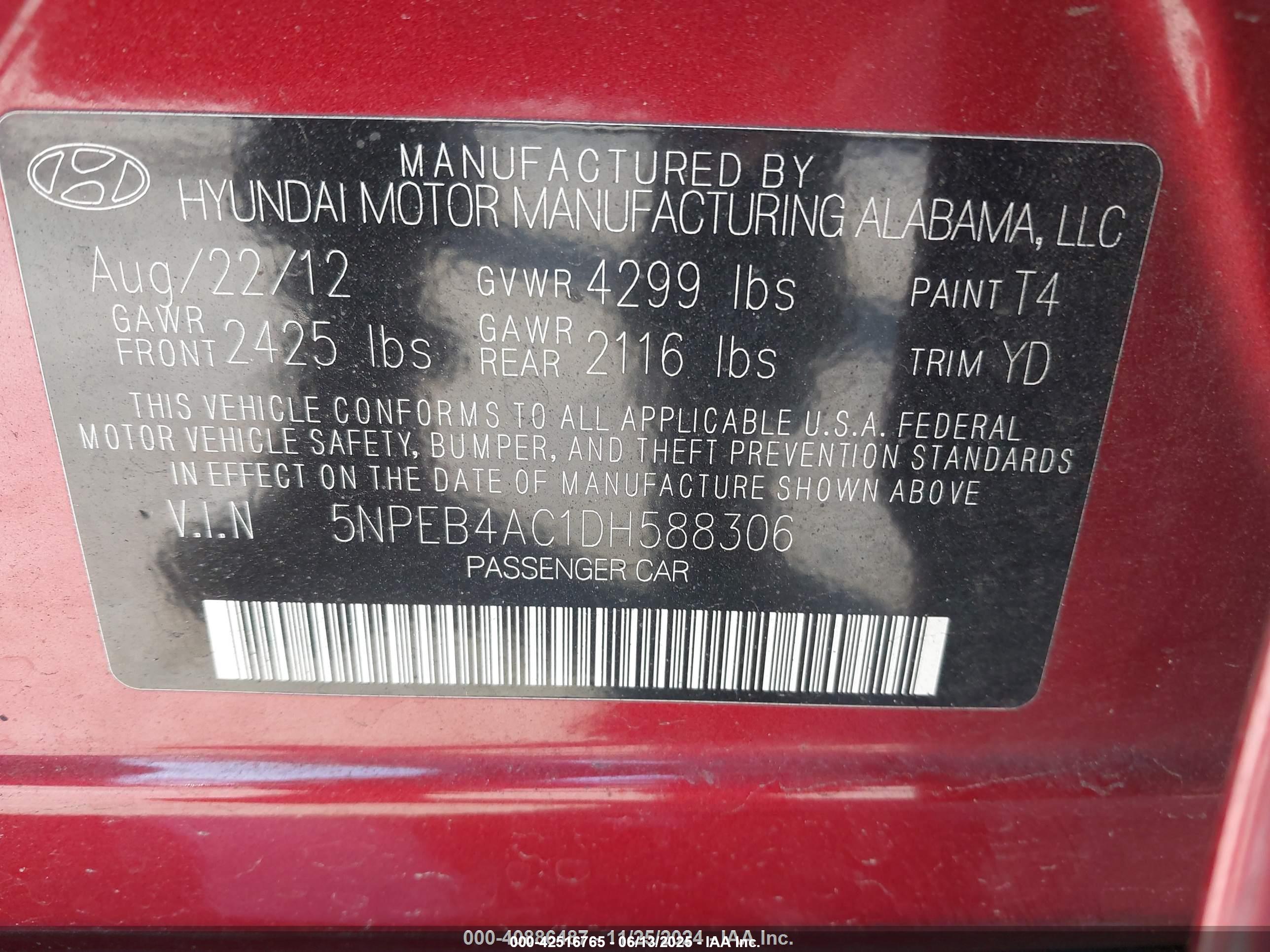 HYUNDAI SONATA image 9