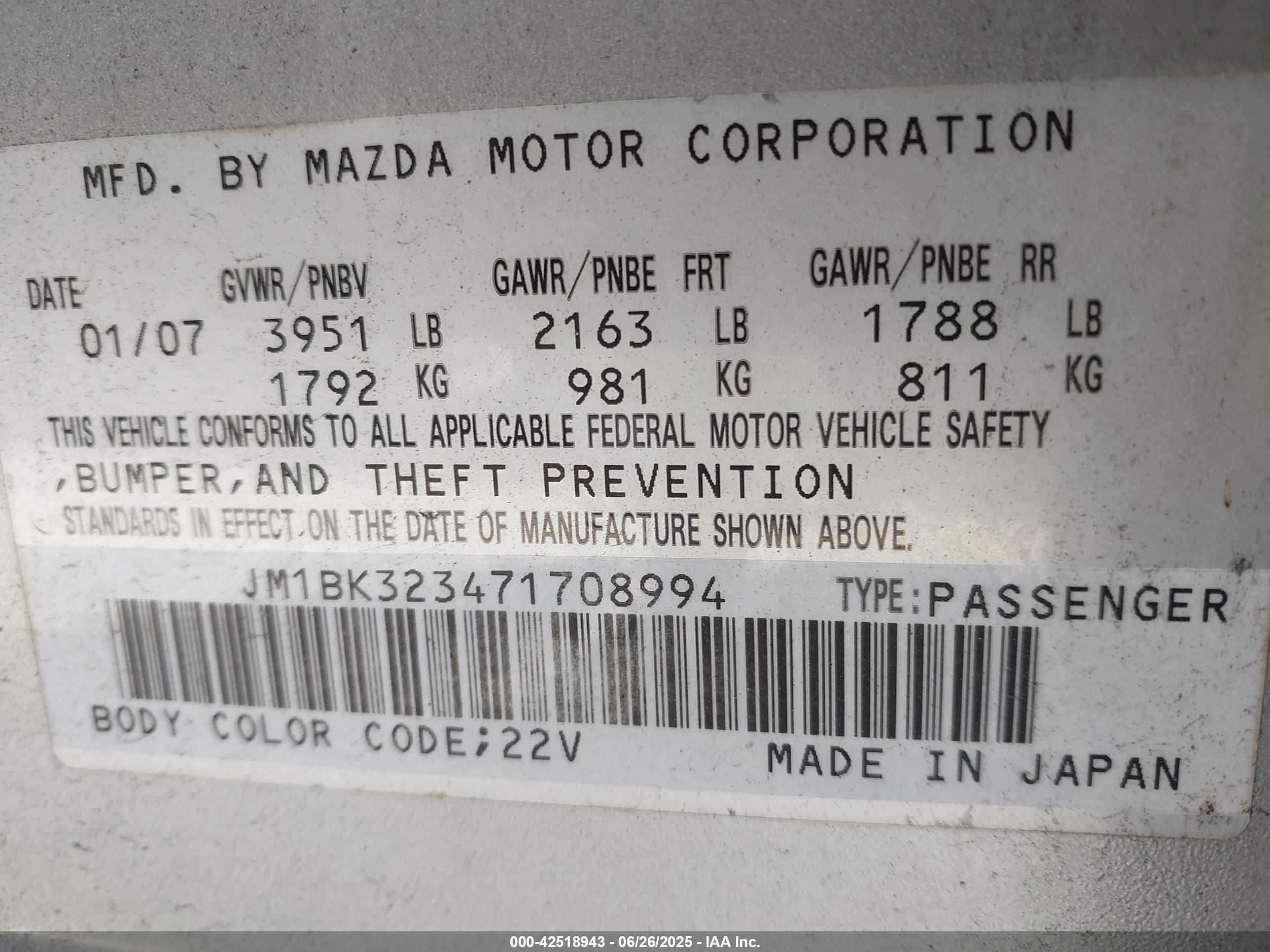 MAZDA MAZDA3 image 9