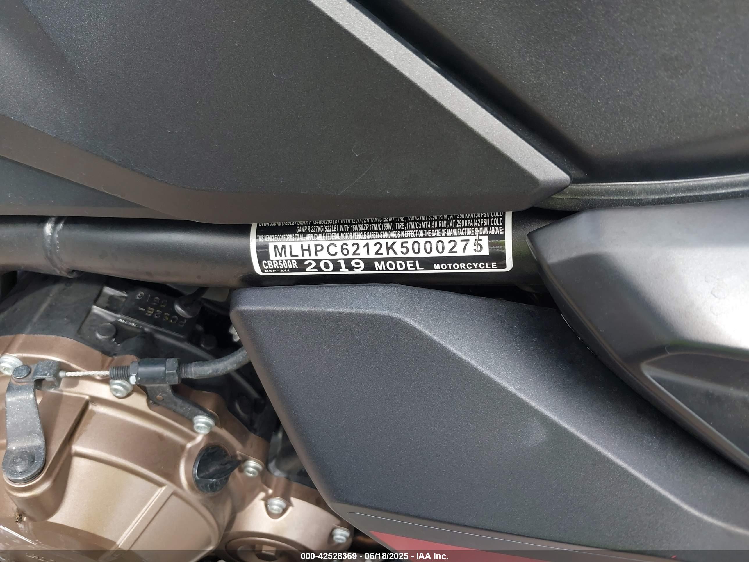 HONDA CBR500 image 10