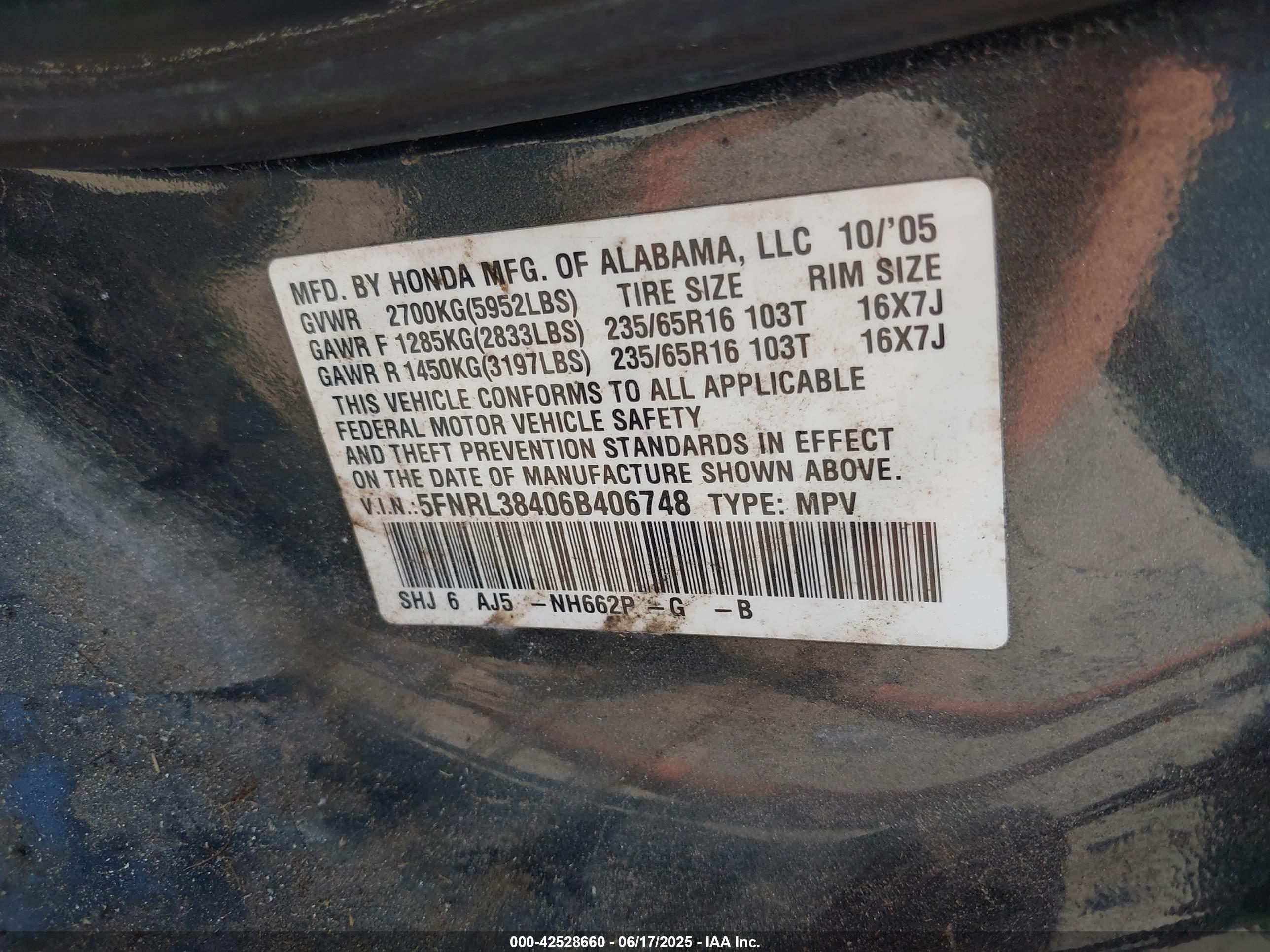 HONDA ODYSSEY image 9