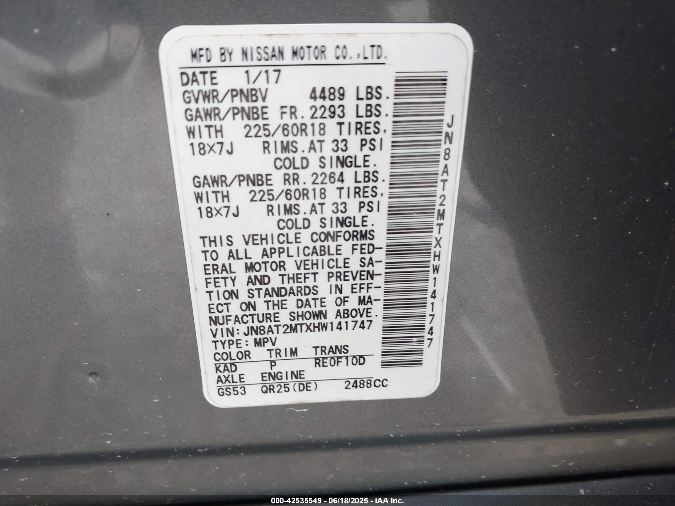 NISSAN ROGUE image 9