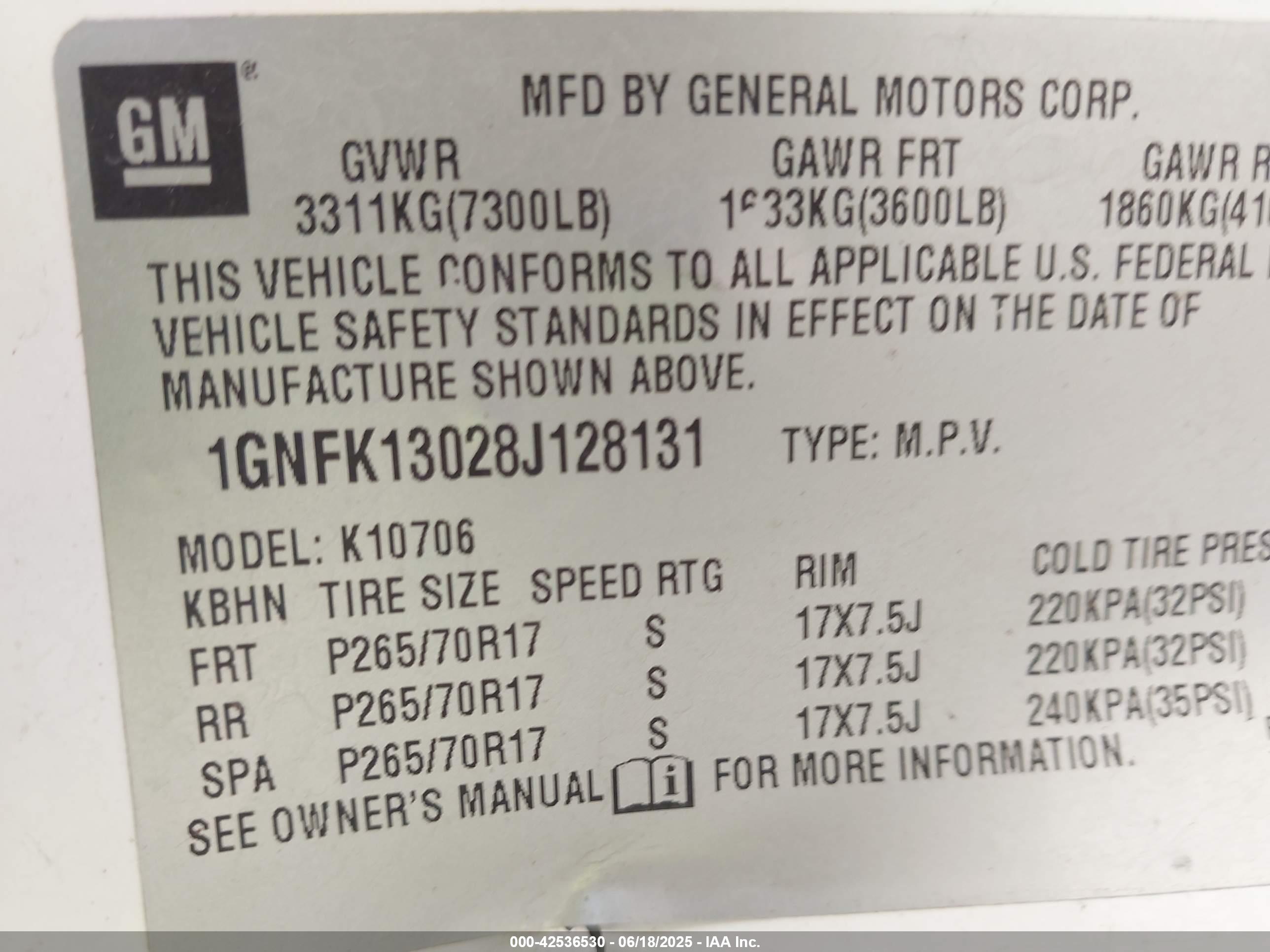 CHEVROLET TAHOE image 9