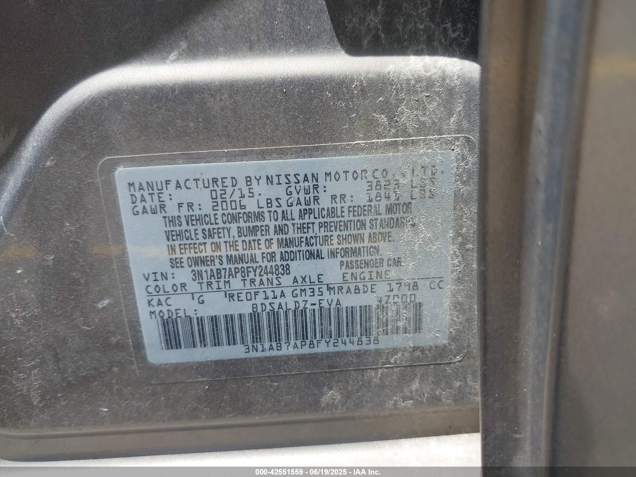 NISSAN SENTRA image 9