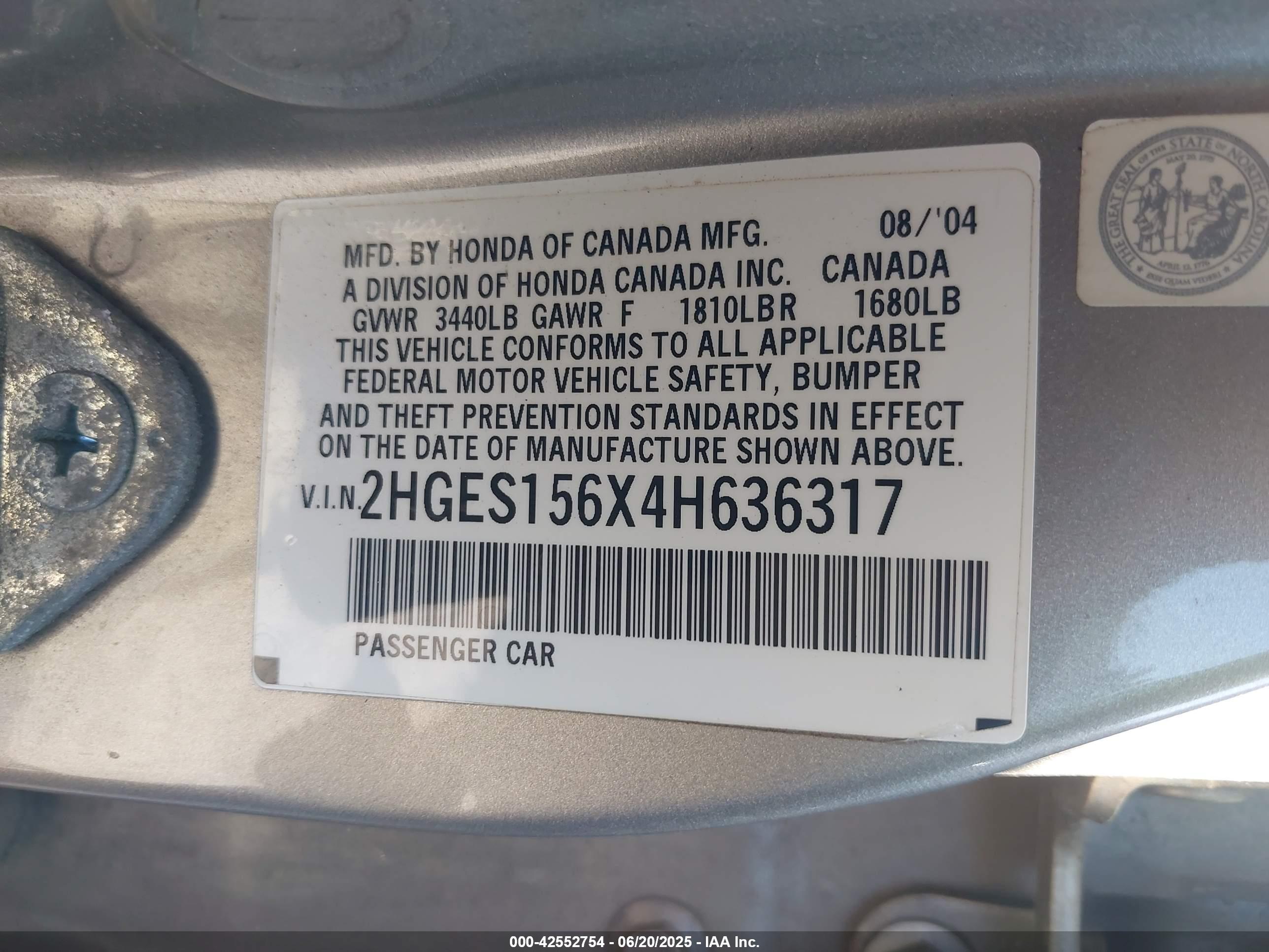 HONDA CIVIC image 9