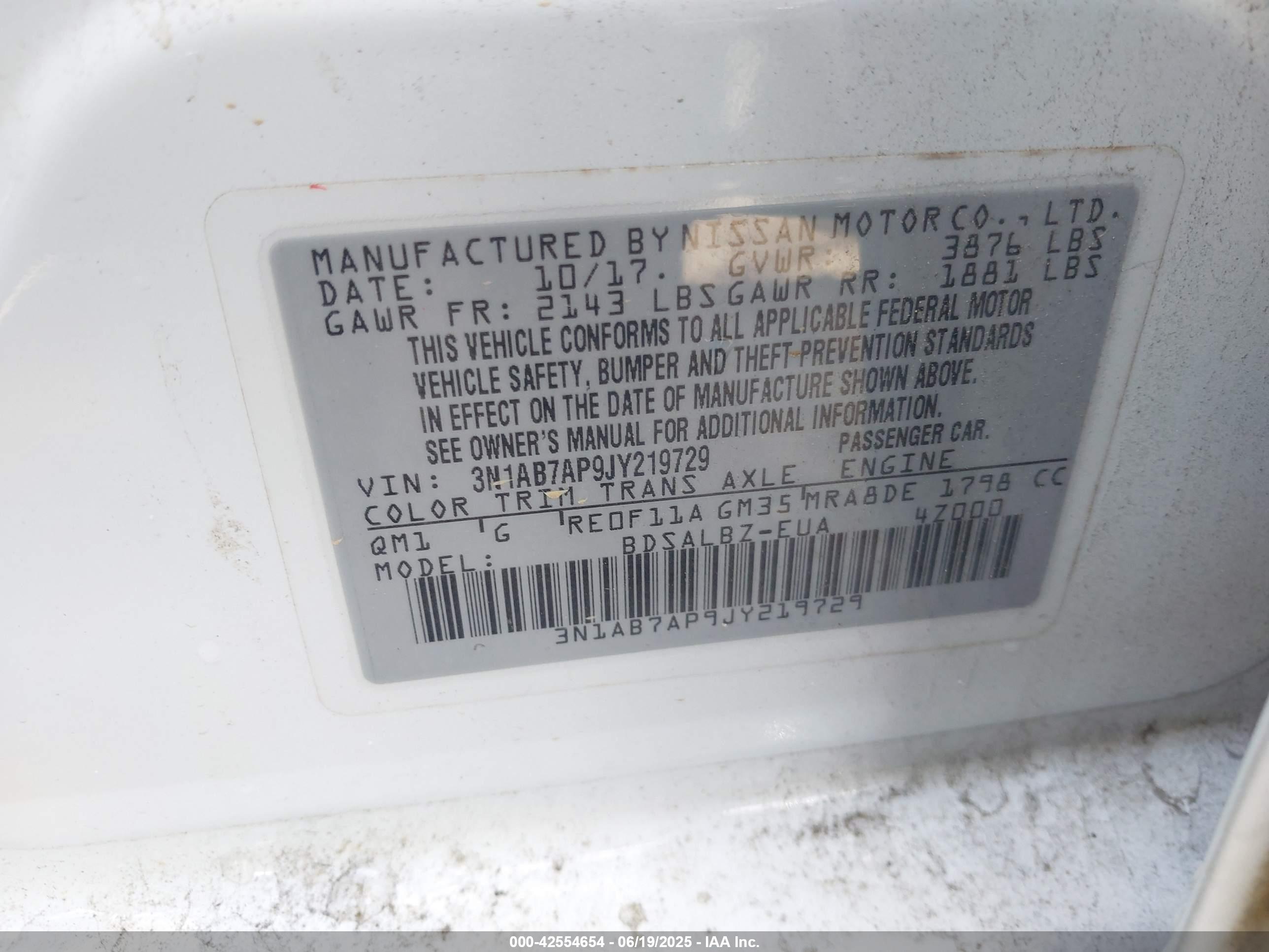 NISSAN SENTRA image 9