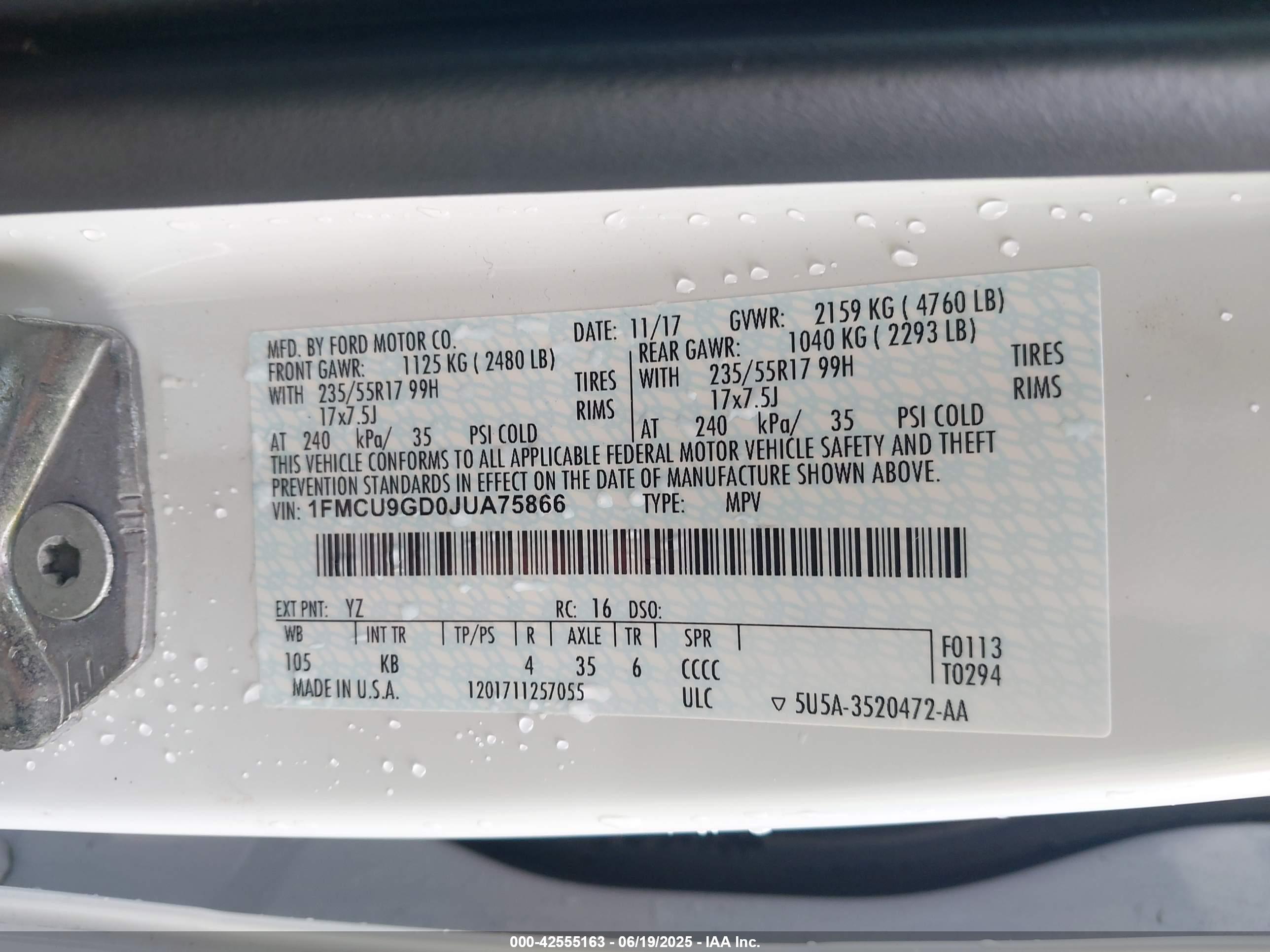 FORD ESCAPE image 9
