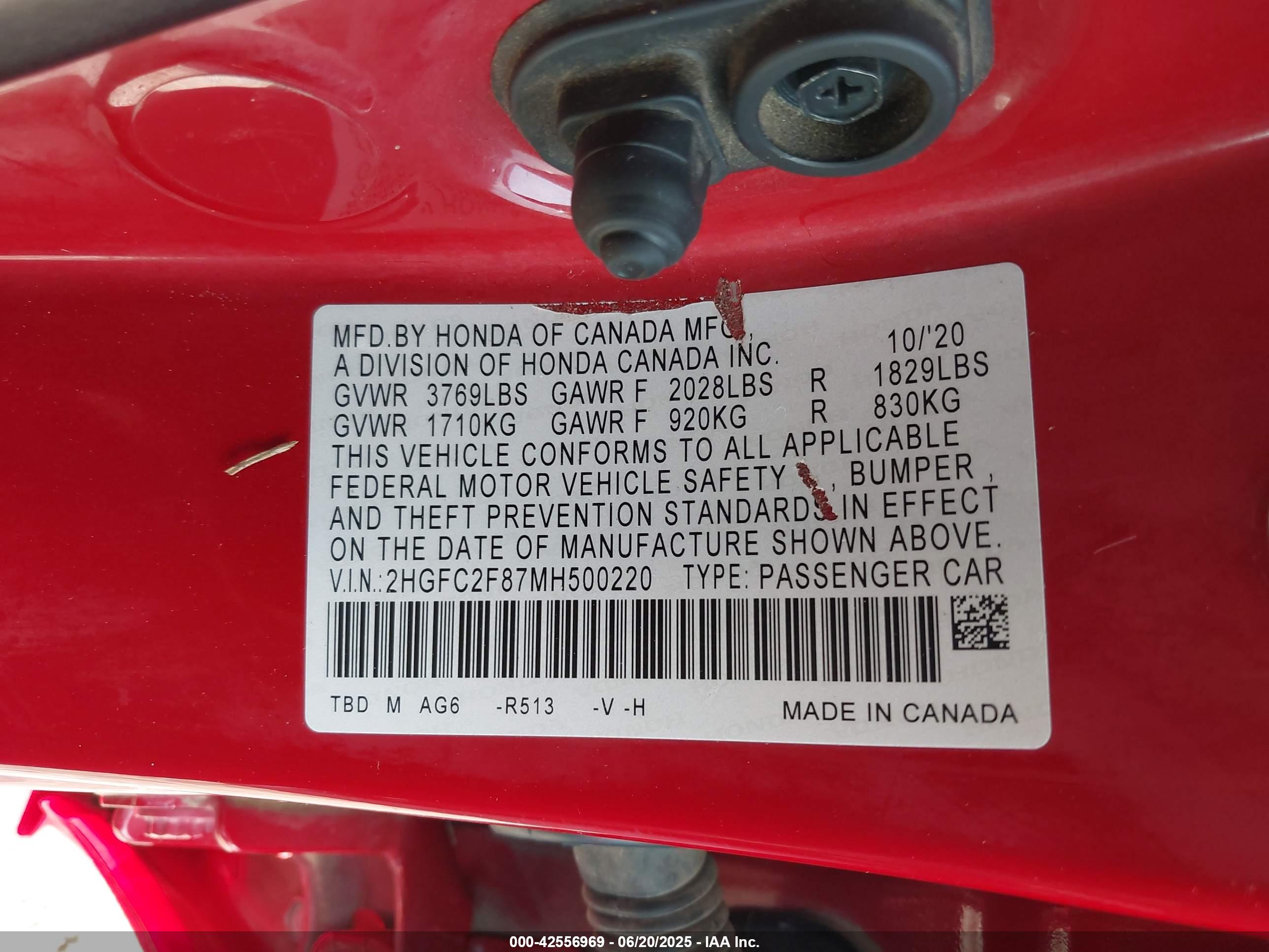 HONDA CIVIC image 9