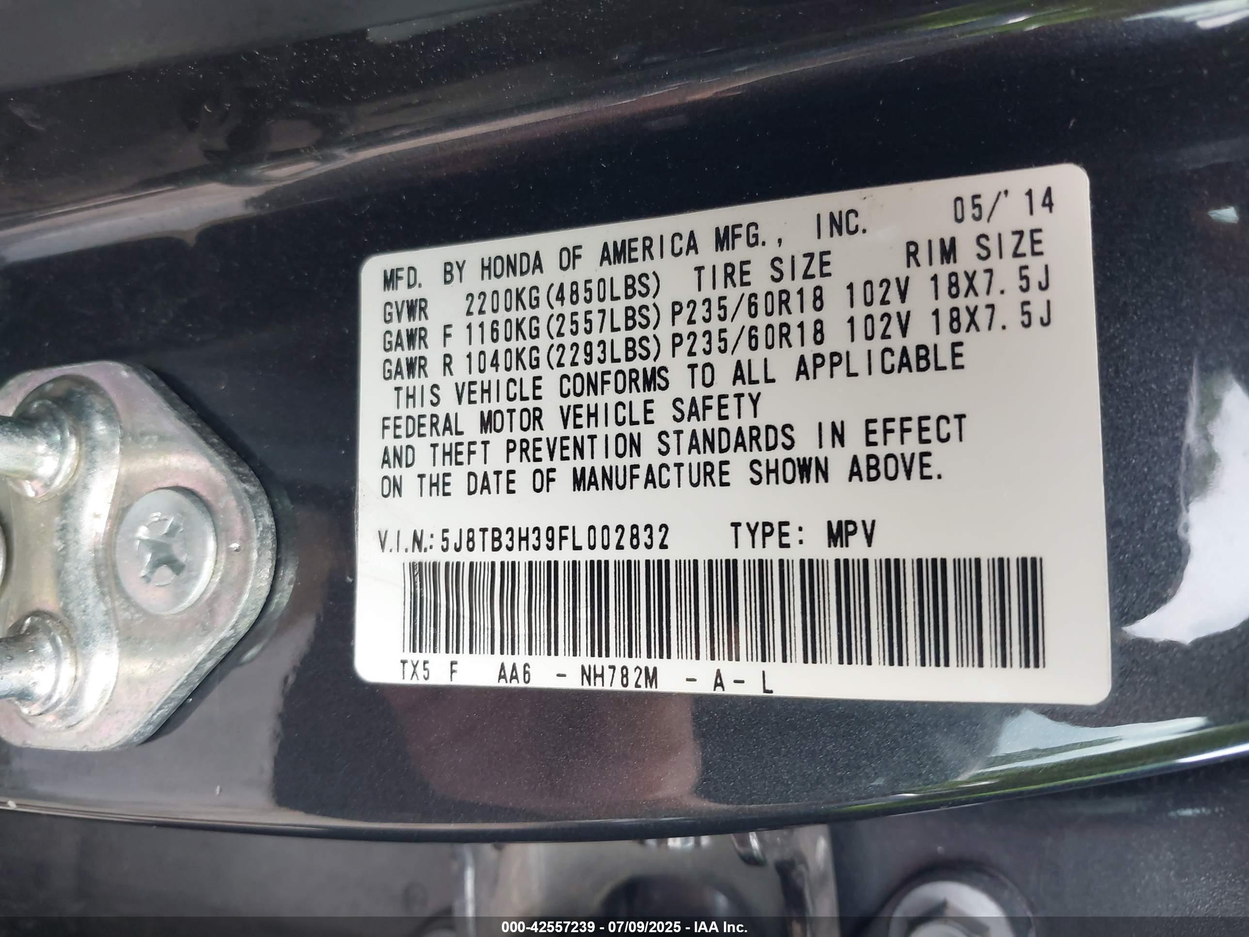 ACURA RDX image 9