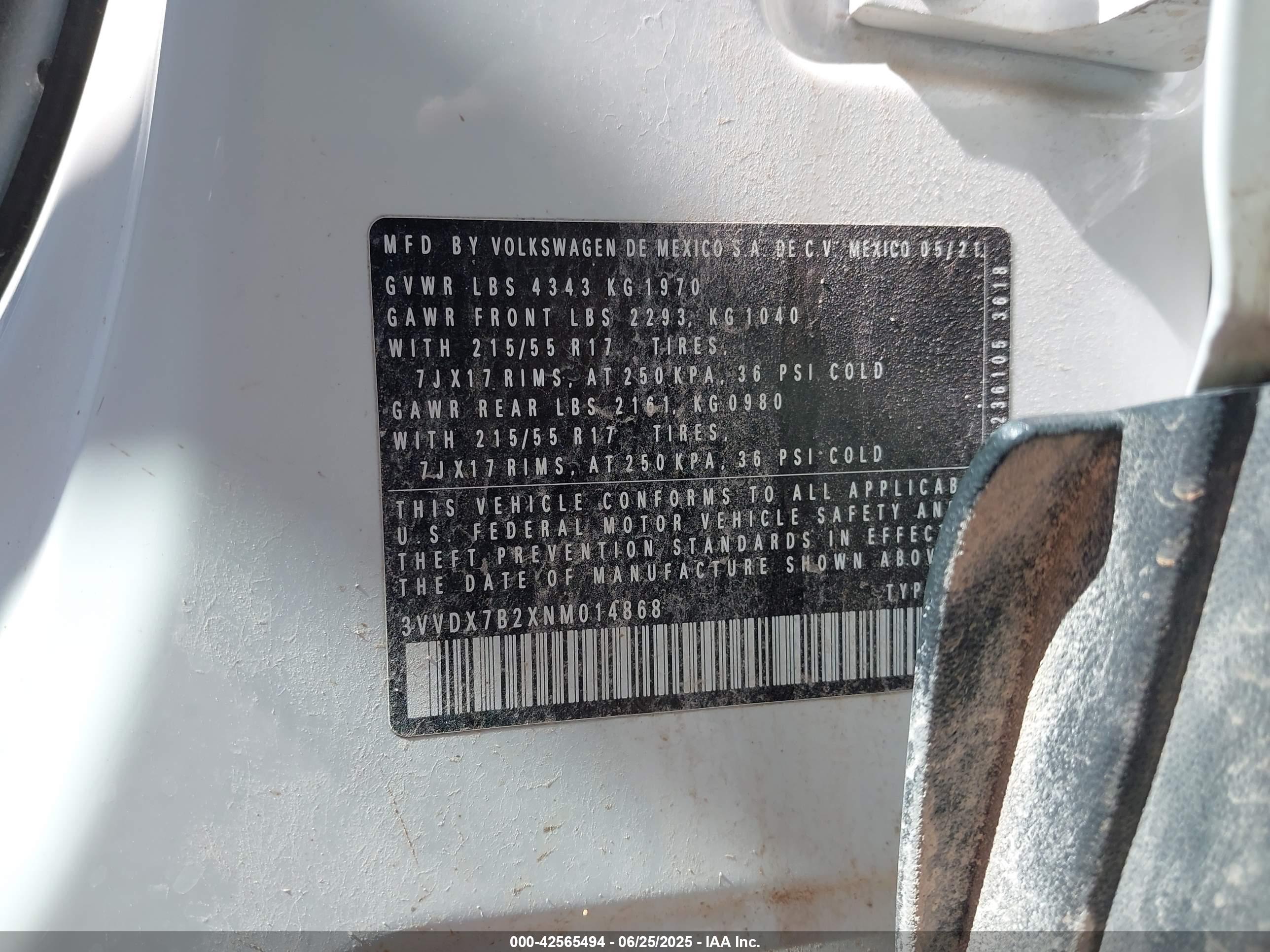 VOLKSWAGEN TAOS image 9