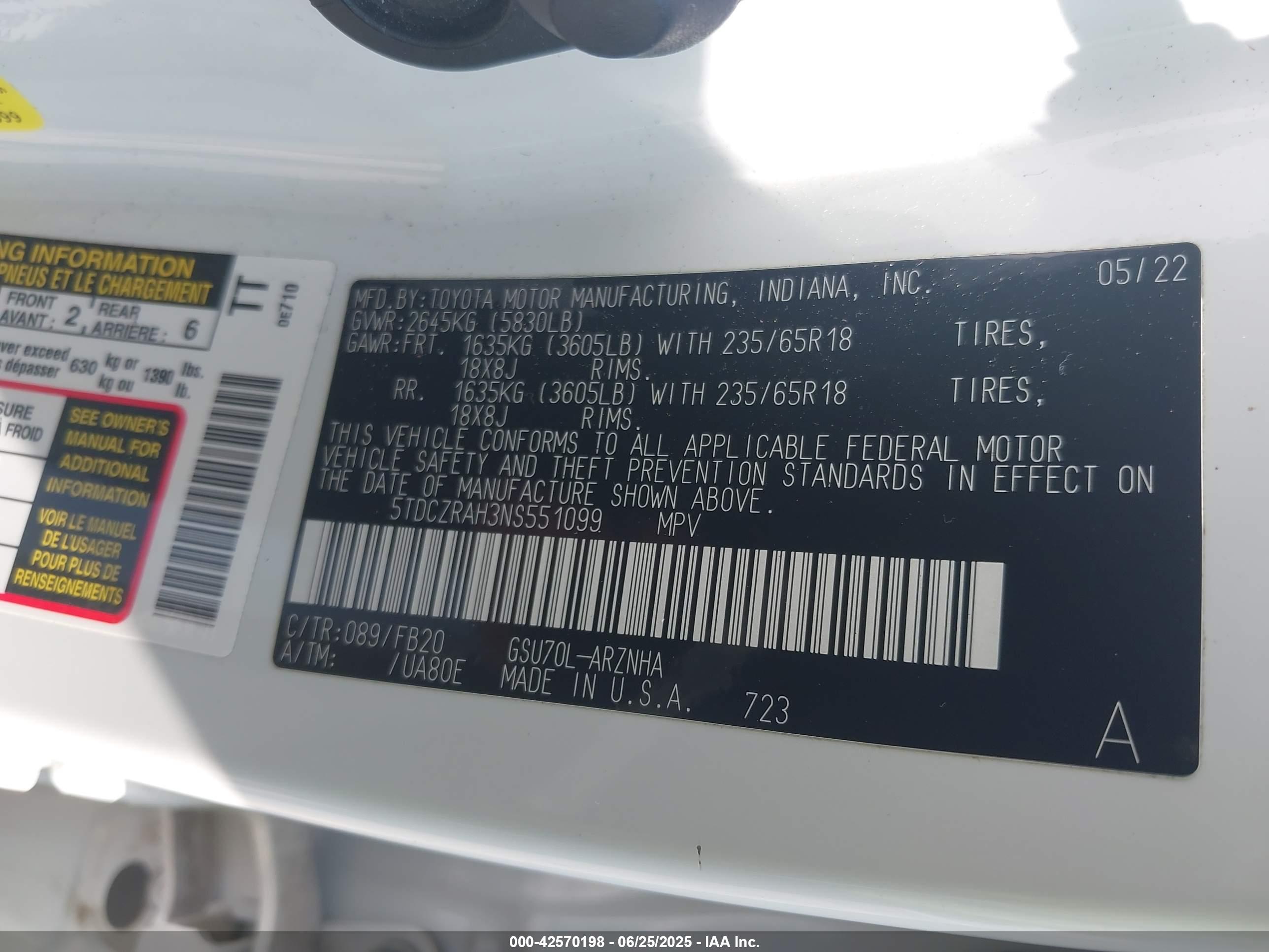 TOYOTA HIGHLANDER image 9