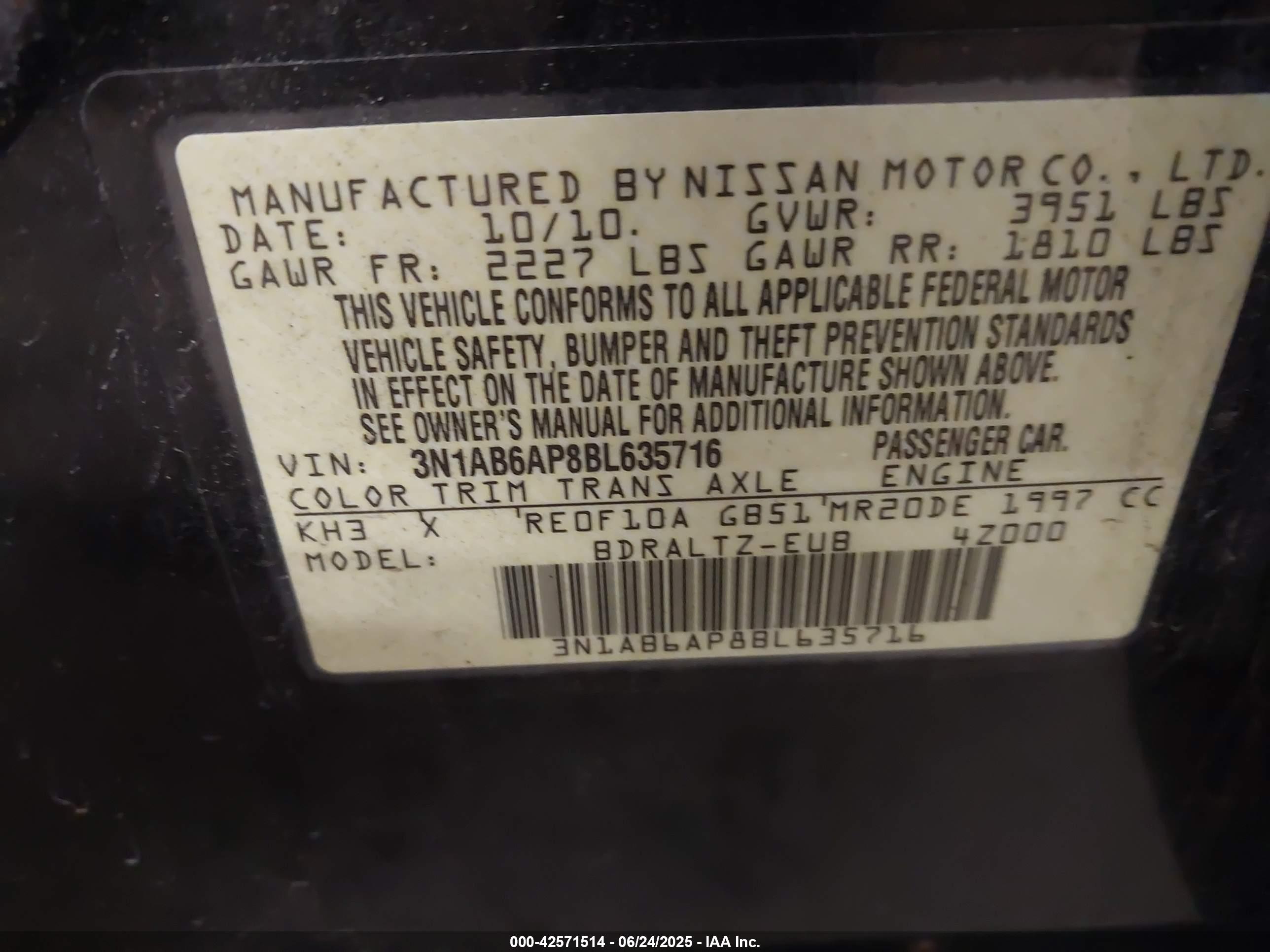 NISSAN SENTRA image 9