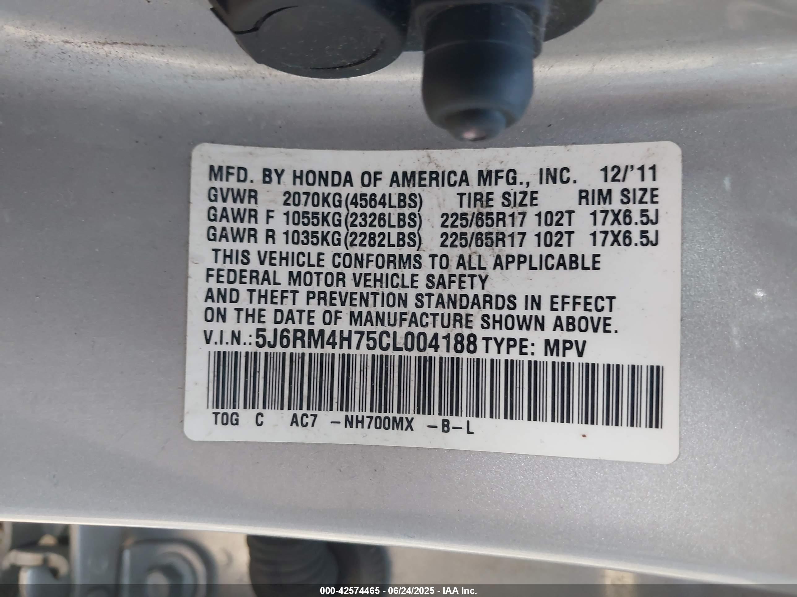 HONDA CR-V image 9