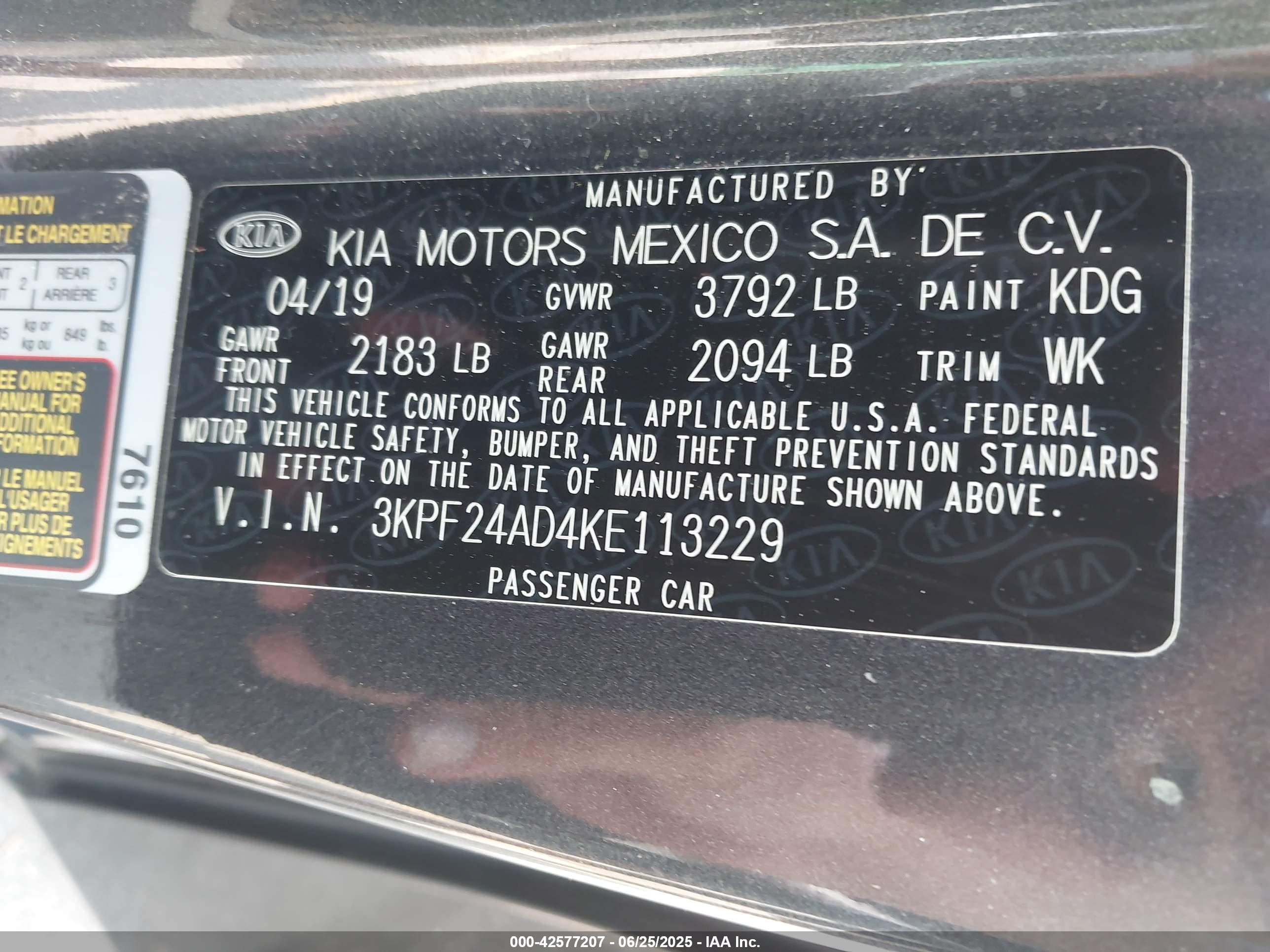 KIA FORTE image 9