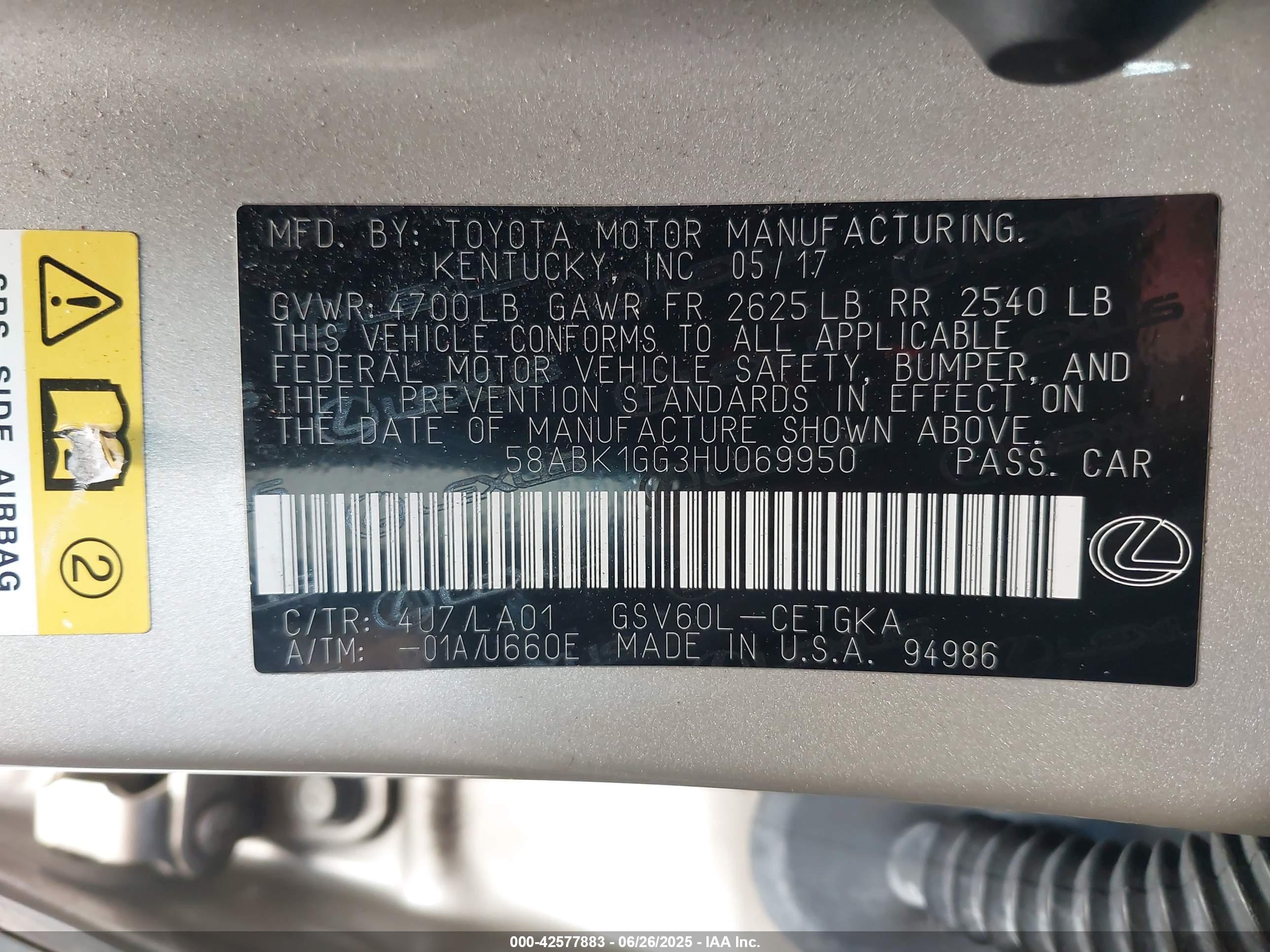 LEXUS ES image 9