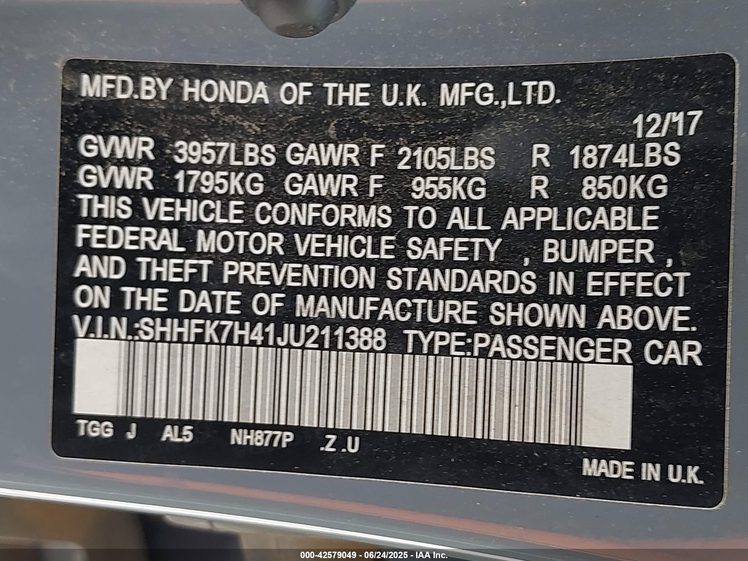HONDA CIVIC image 9