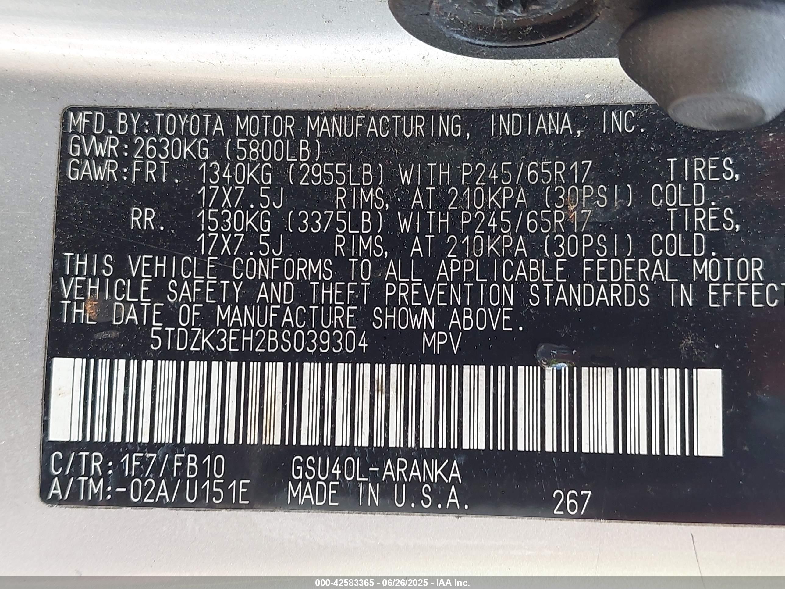 TOYOTA HIGHLANDER image 9