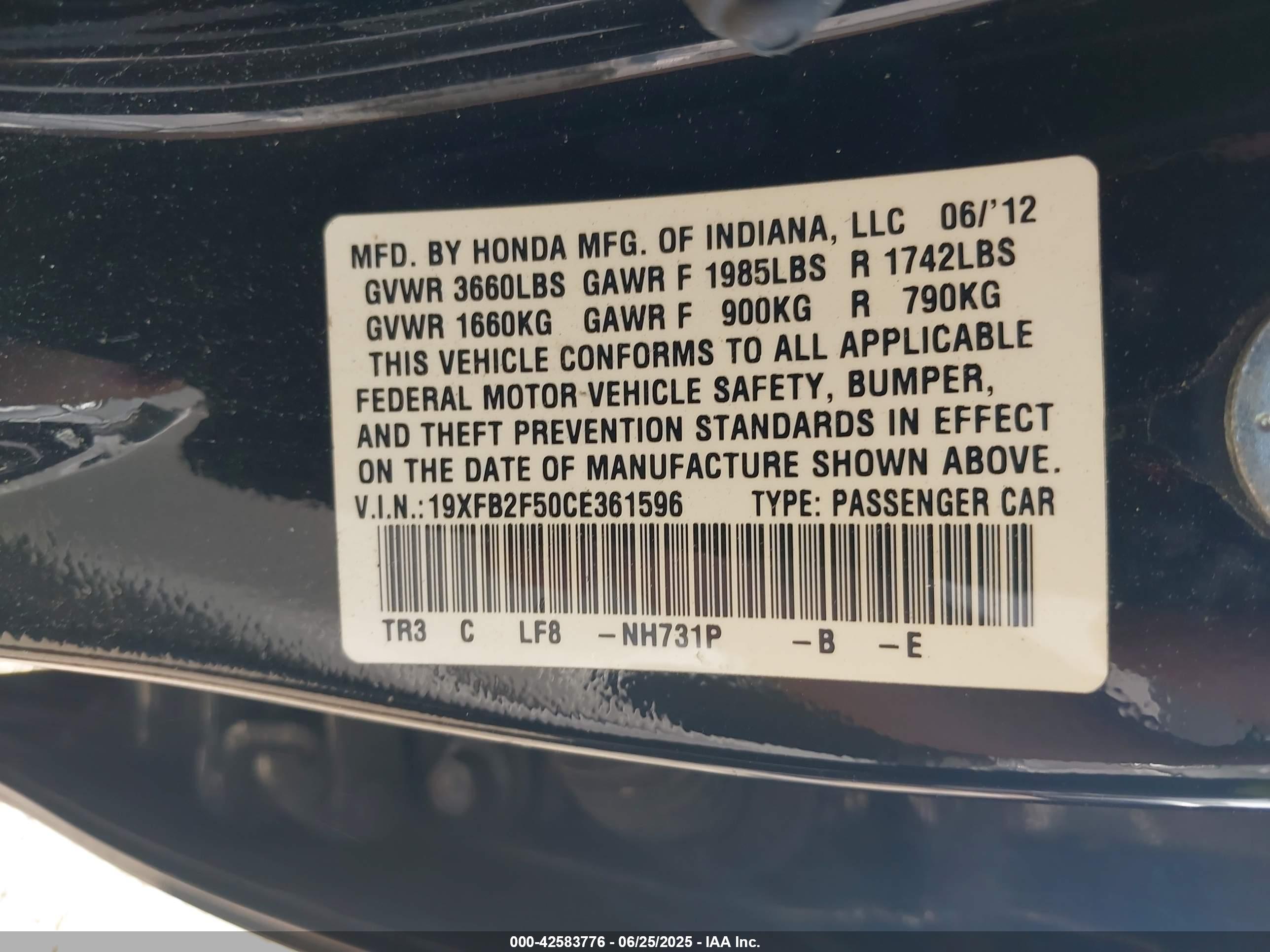 HONDA CIVIC image 9