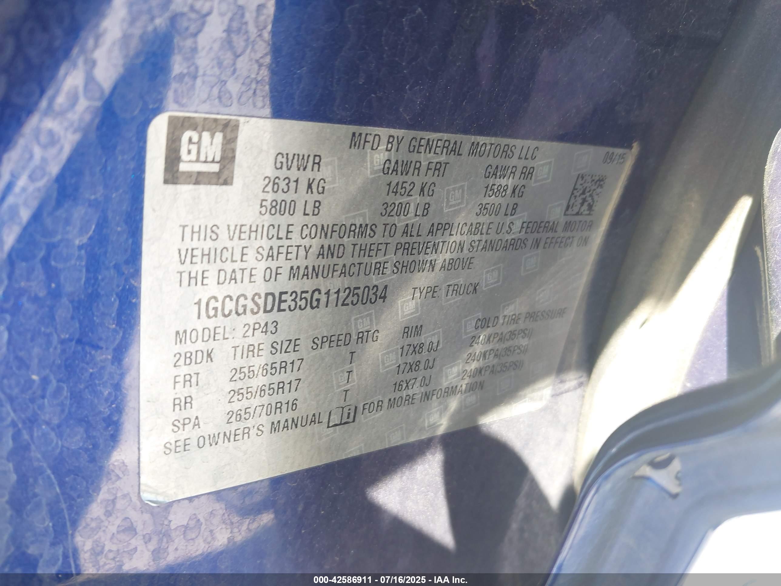 CHEVROLET COLORADO image 9