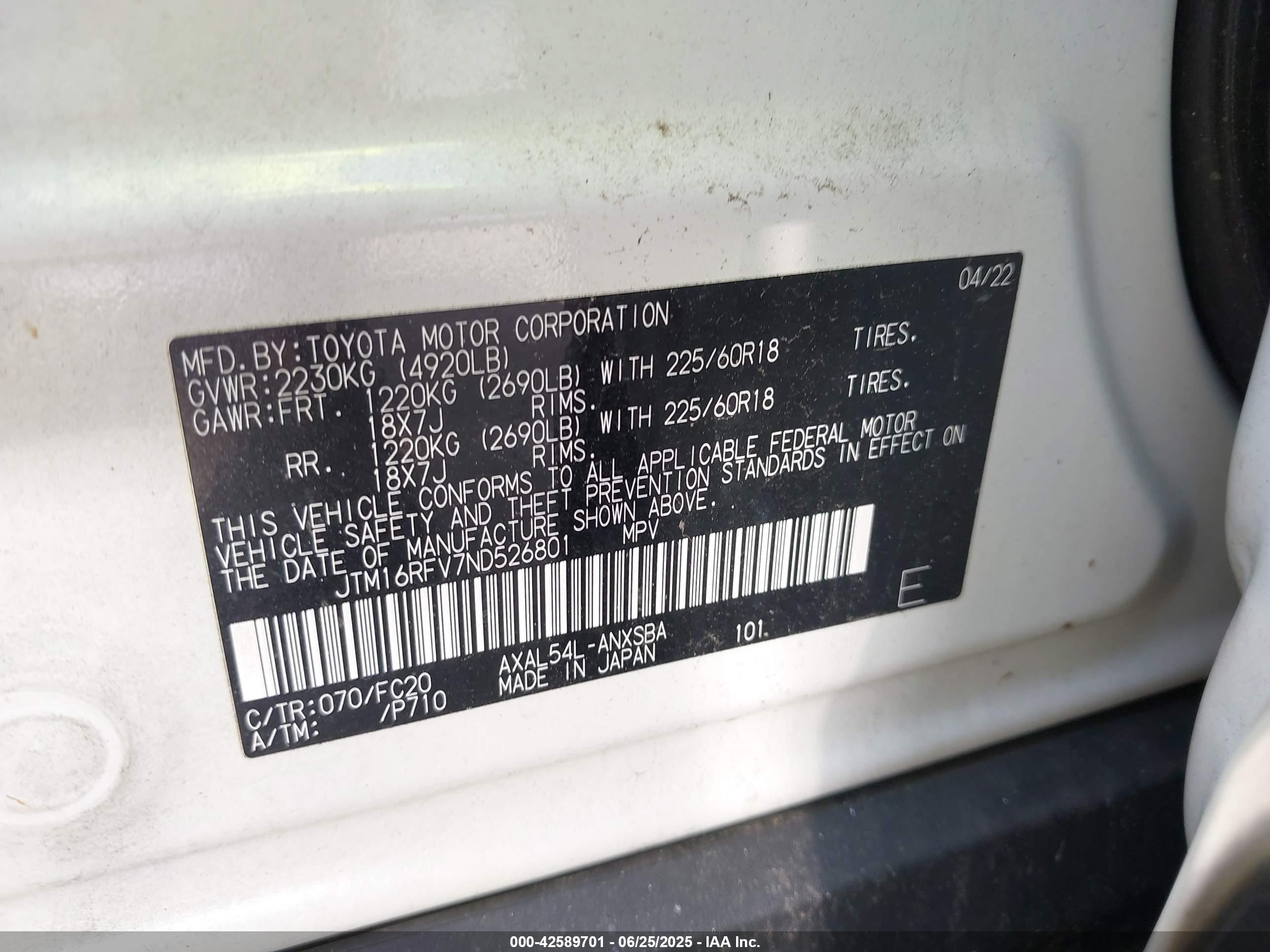TOYOTA RAV4 image 9