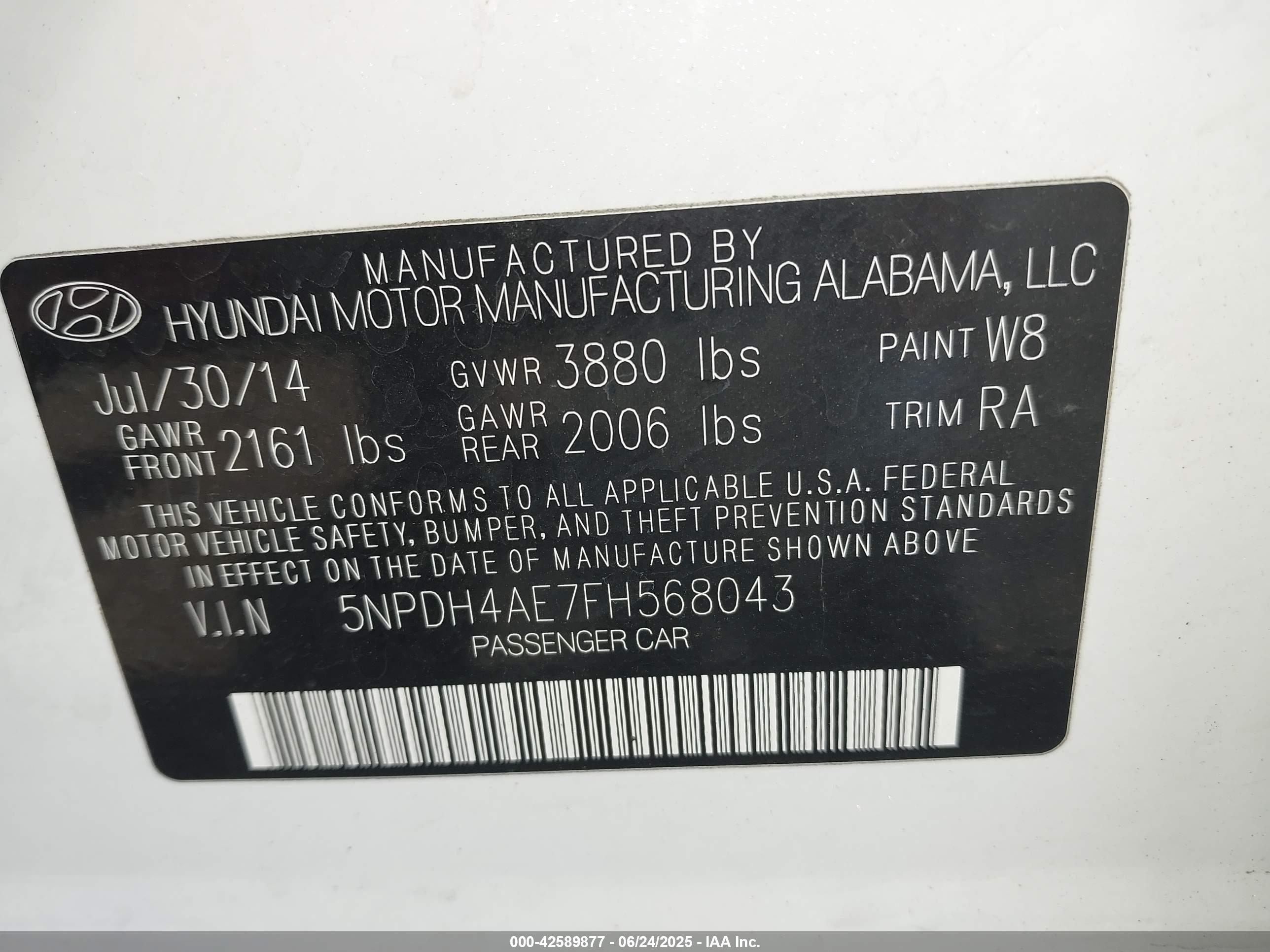HYUNDAI ELANTRA image 9