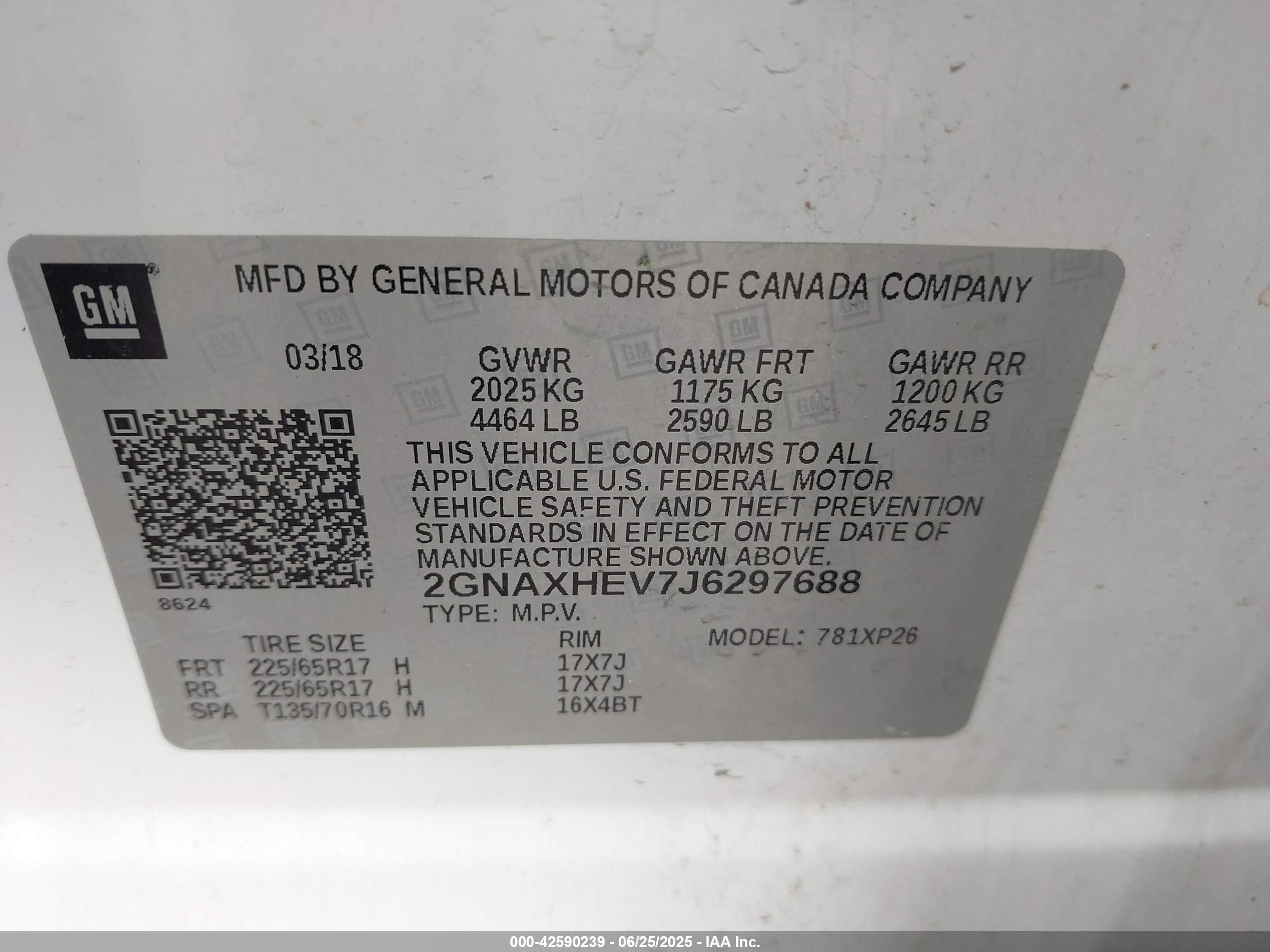 CHEVROLET EQUINOX image 9