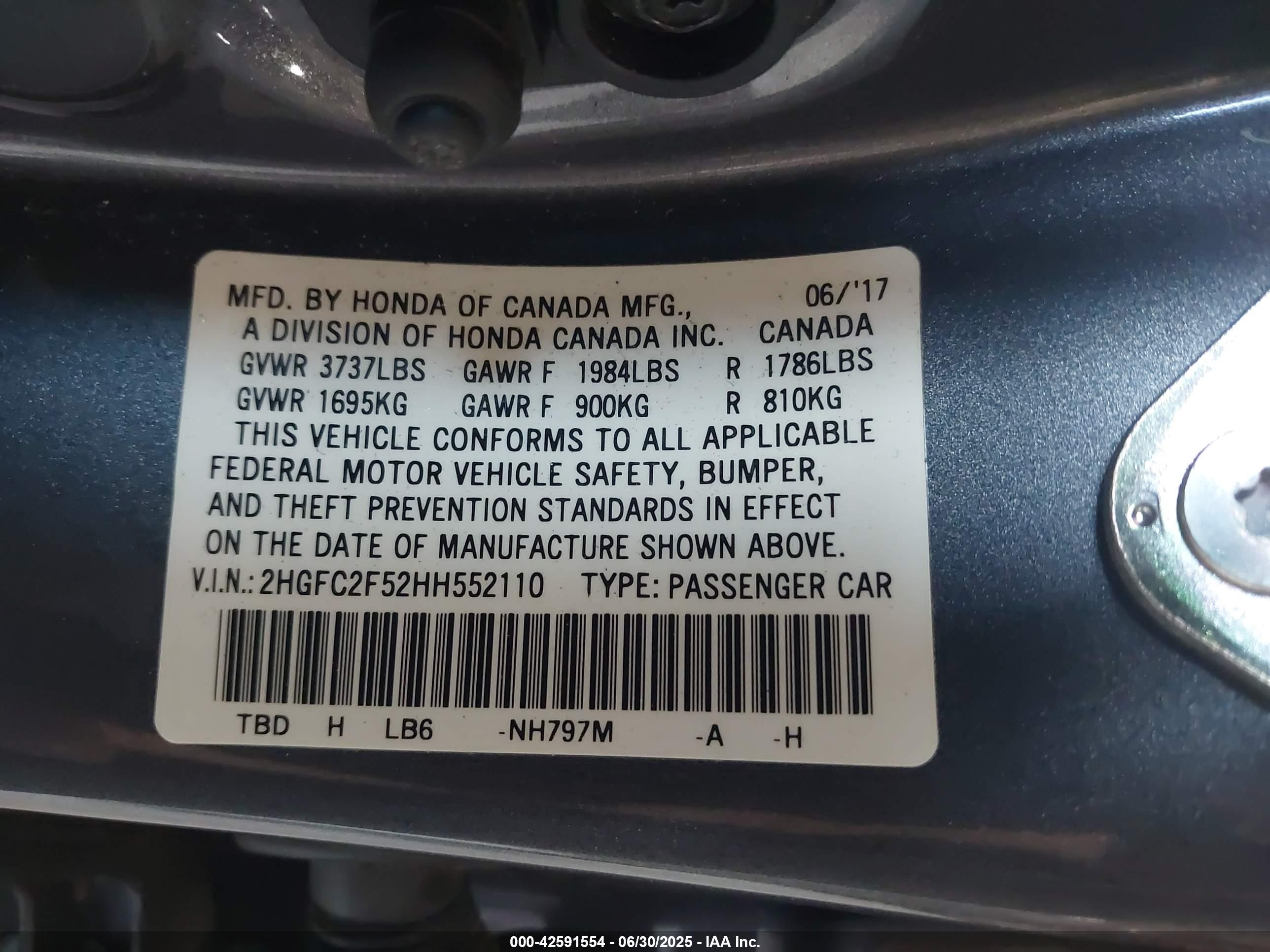 HONDA CIVIC image 9