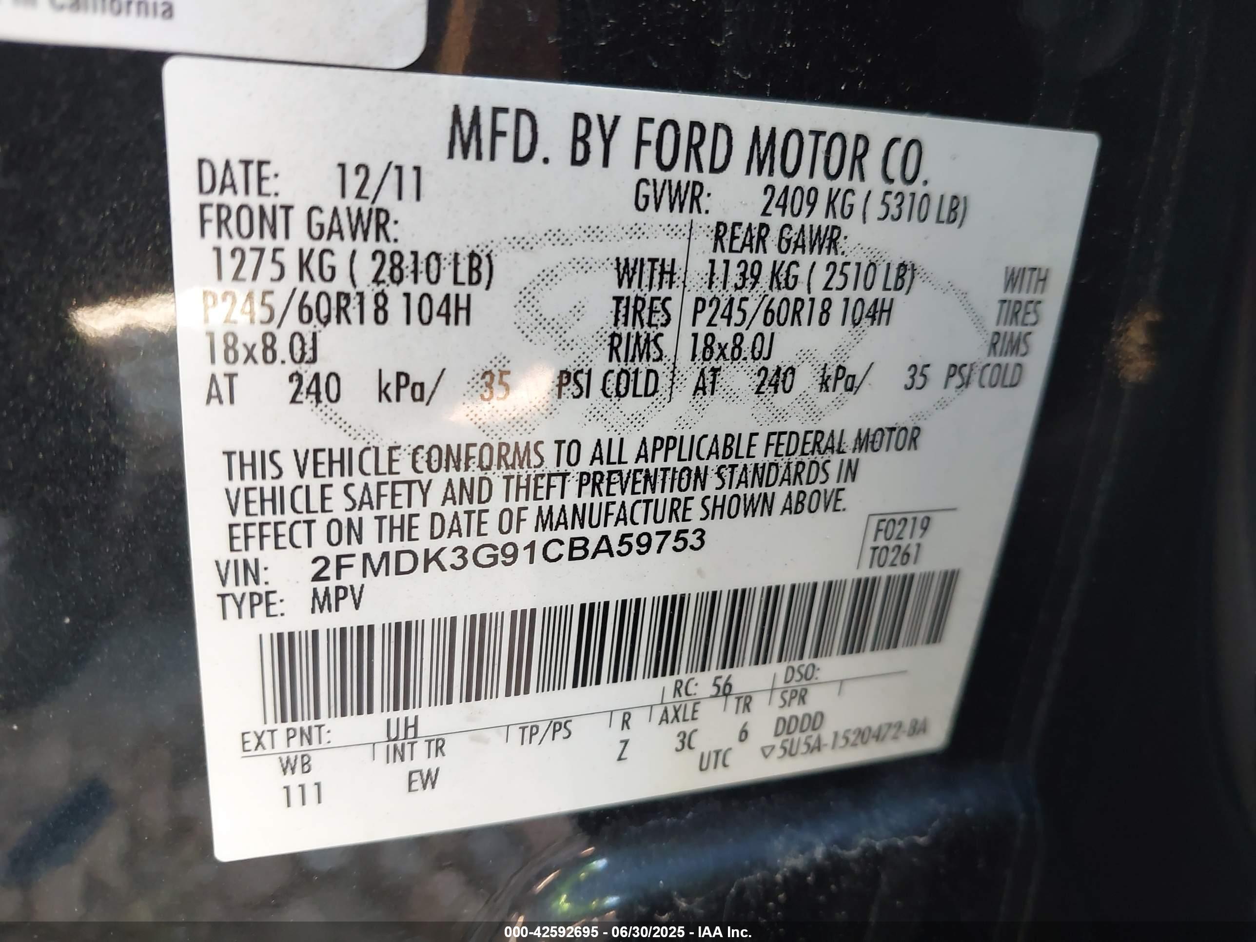 FORD EDGE image 9