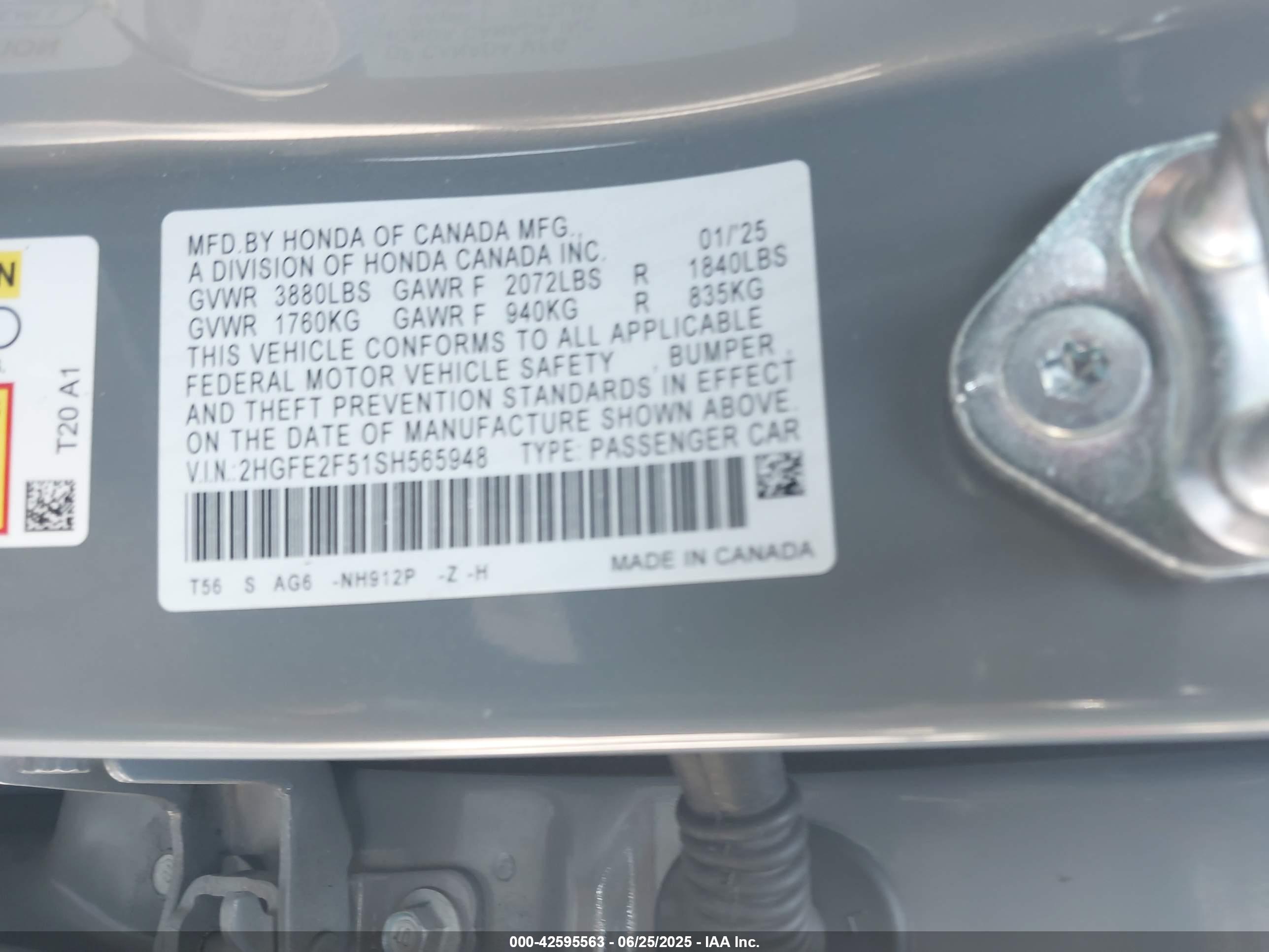 HONDA CIVIC image 9