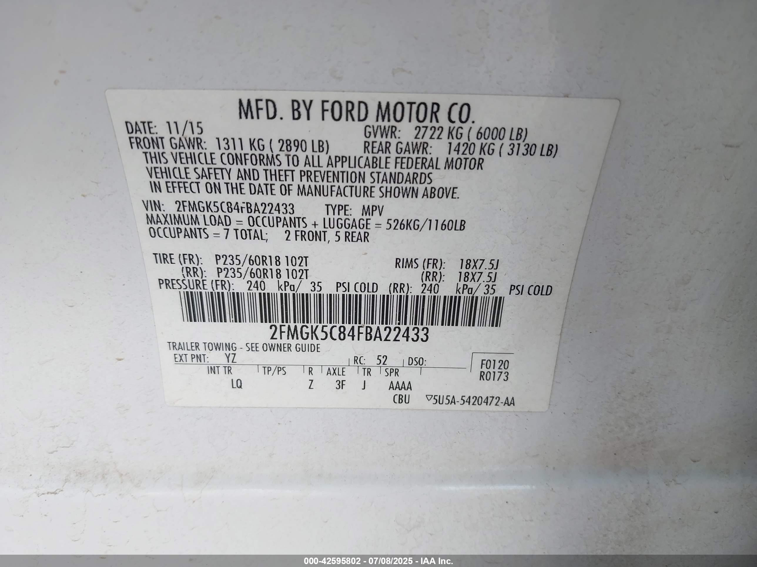 FORD FLEX image 9