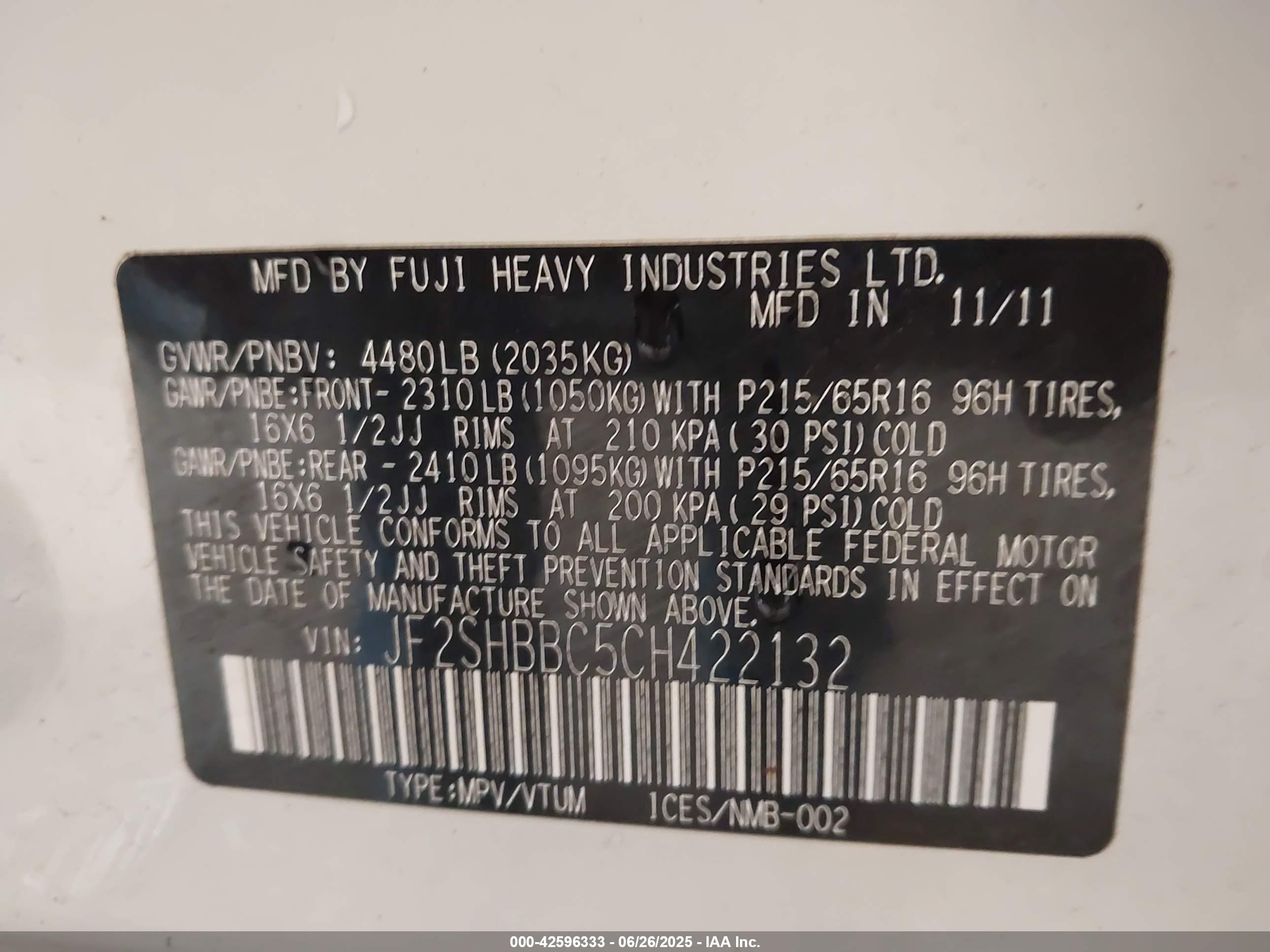 SUBARU FORESTER image 9