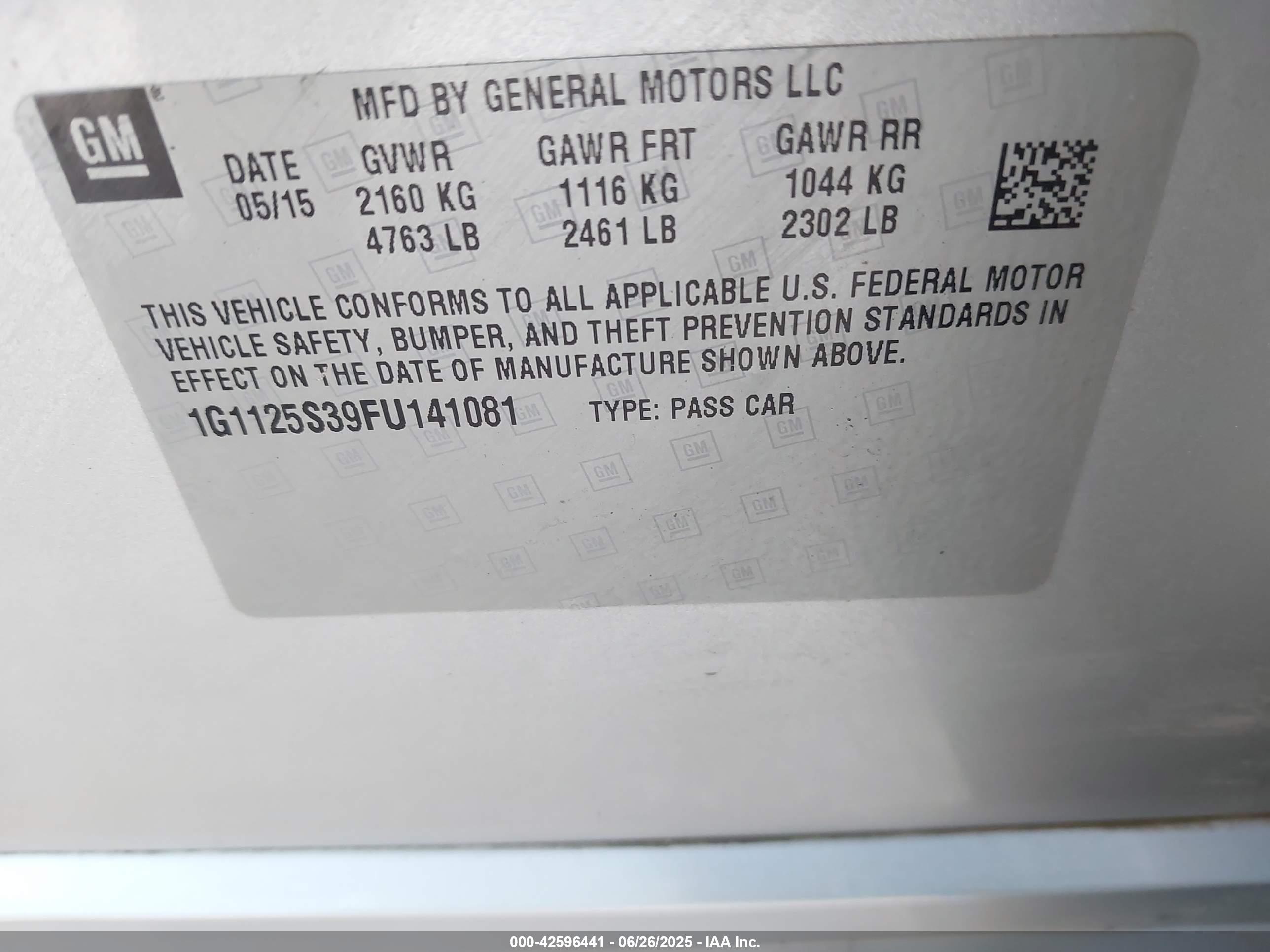 CHEVROLET IMPALA image 9