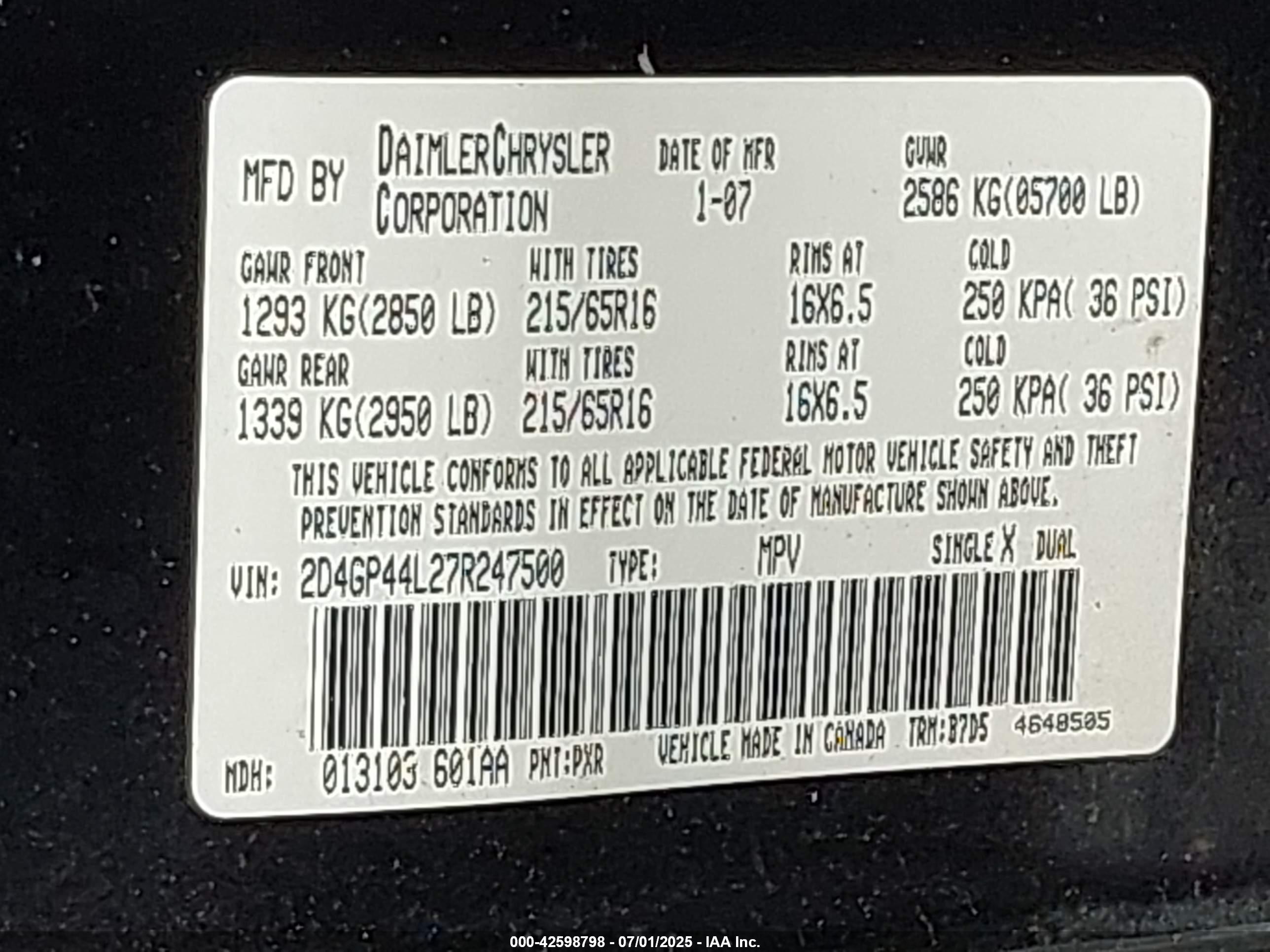 DODGE GRAND image 9